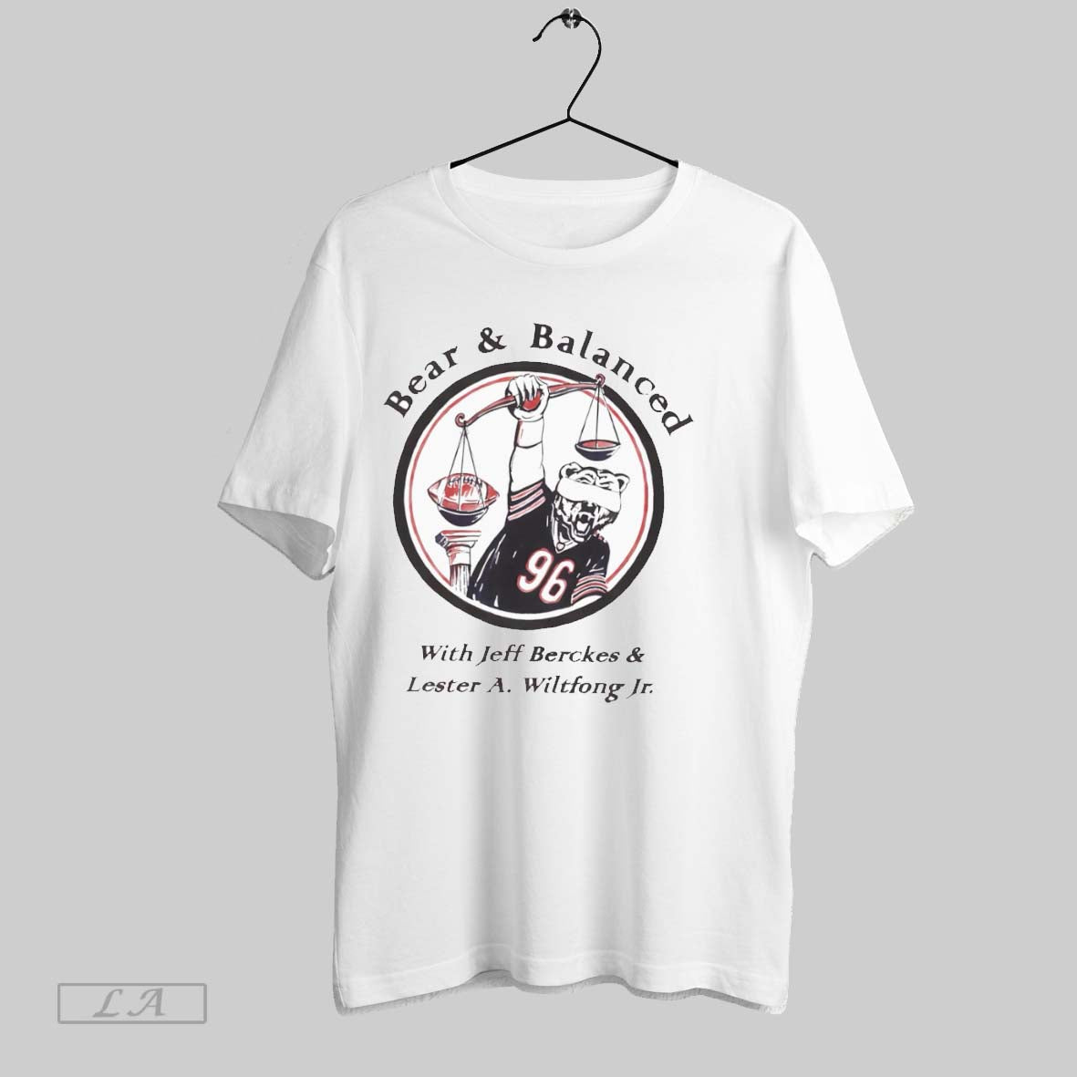 Original Bear And Balanced With Jeff Berckes And Lester A Wiltfong Jr - clothing by TeeHivey.com