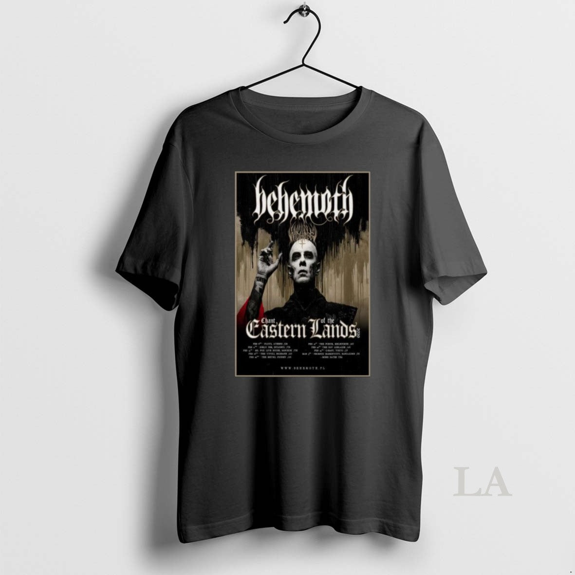 Original Behemoth Chant Of The Eastern Lands Tour 2026 Long Sleve - clothing by TeeHivey.com
