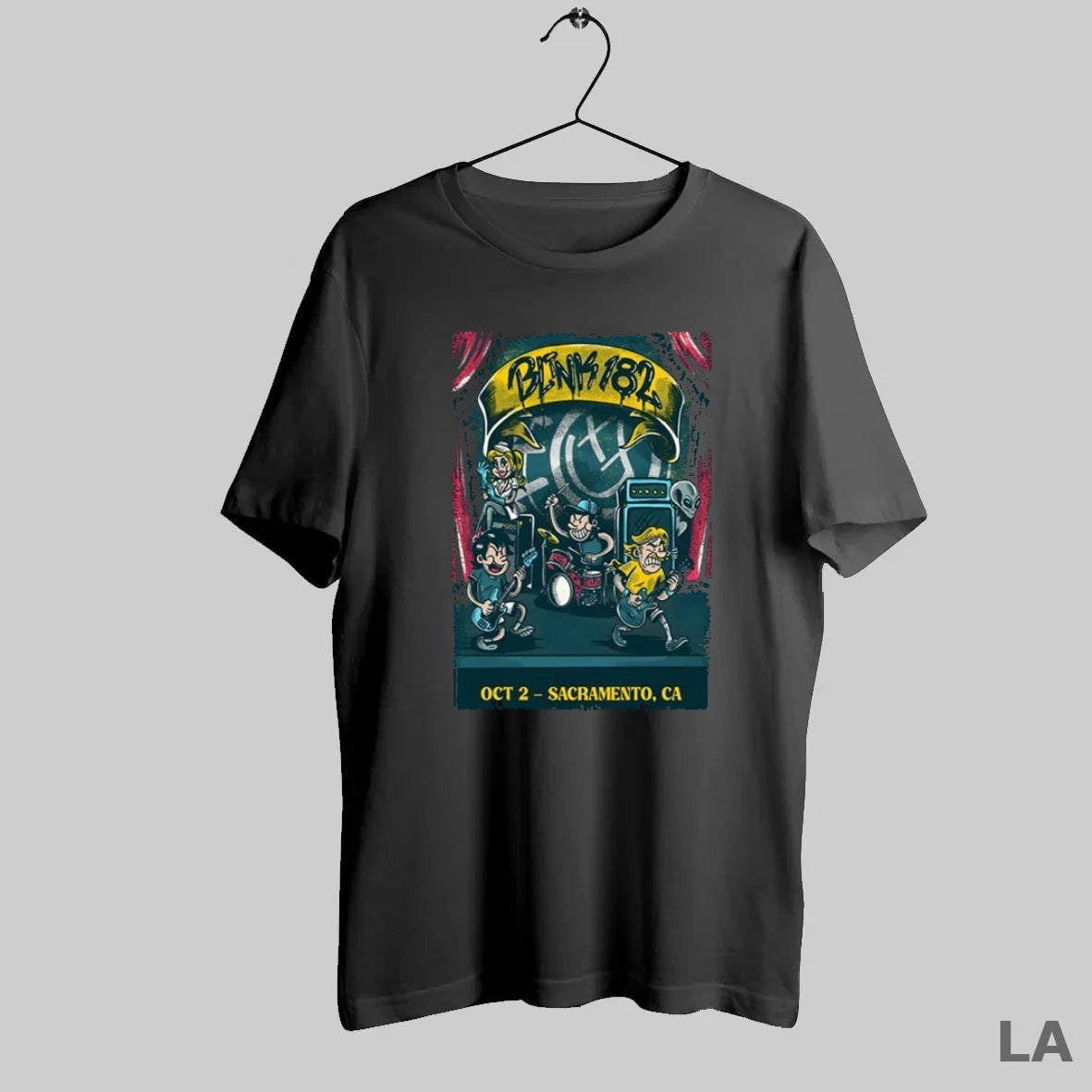 Original Blink 182 Aftershock Festival Sacramento Ca Event October 2 2025 - clothing by TeeHivey.com