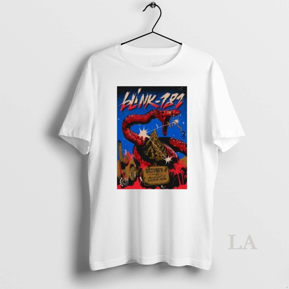 Original Blink 182 Palm Desert Tour On Oct 4 2025 - clothing by TeeHivey.com