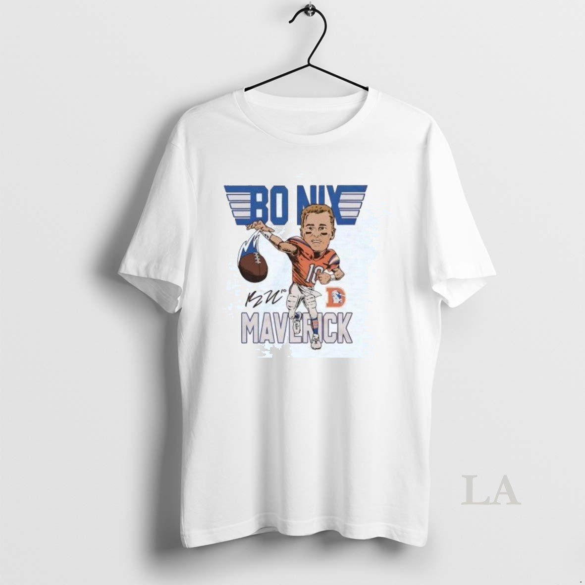 Original Bo Nix Maverick Signature Broncos Superstar - clothing by TeeHivey.com