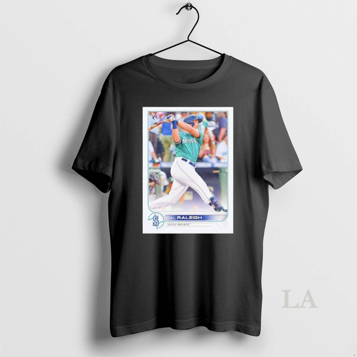 Original Cal Raleigh Big Dumper Seattle Mariners Baseball Card - clothing by TeeHivey.com