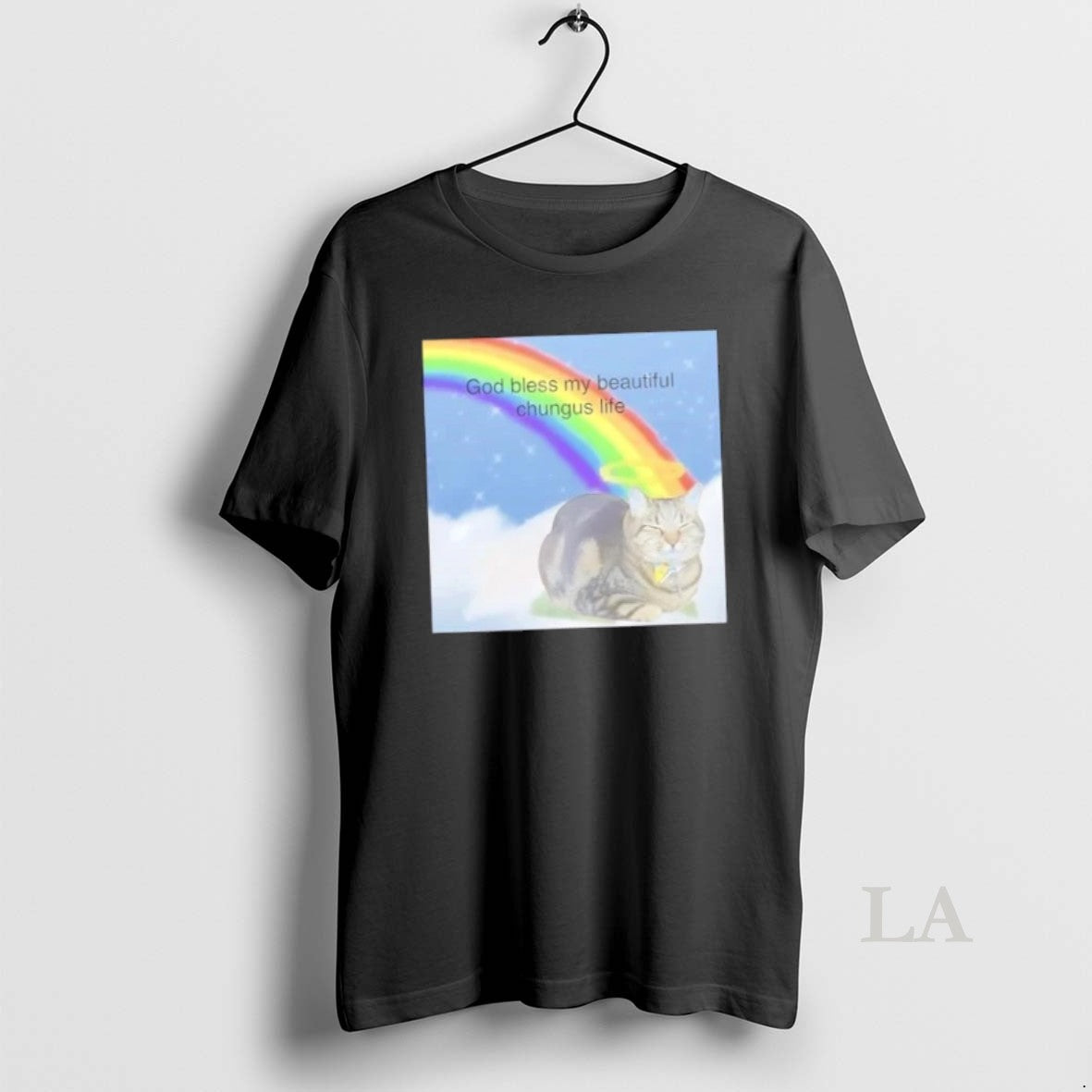 Original Cat God Bless My Big Chungus - clothing by TeeHivey.com