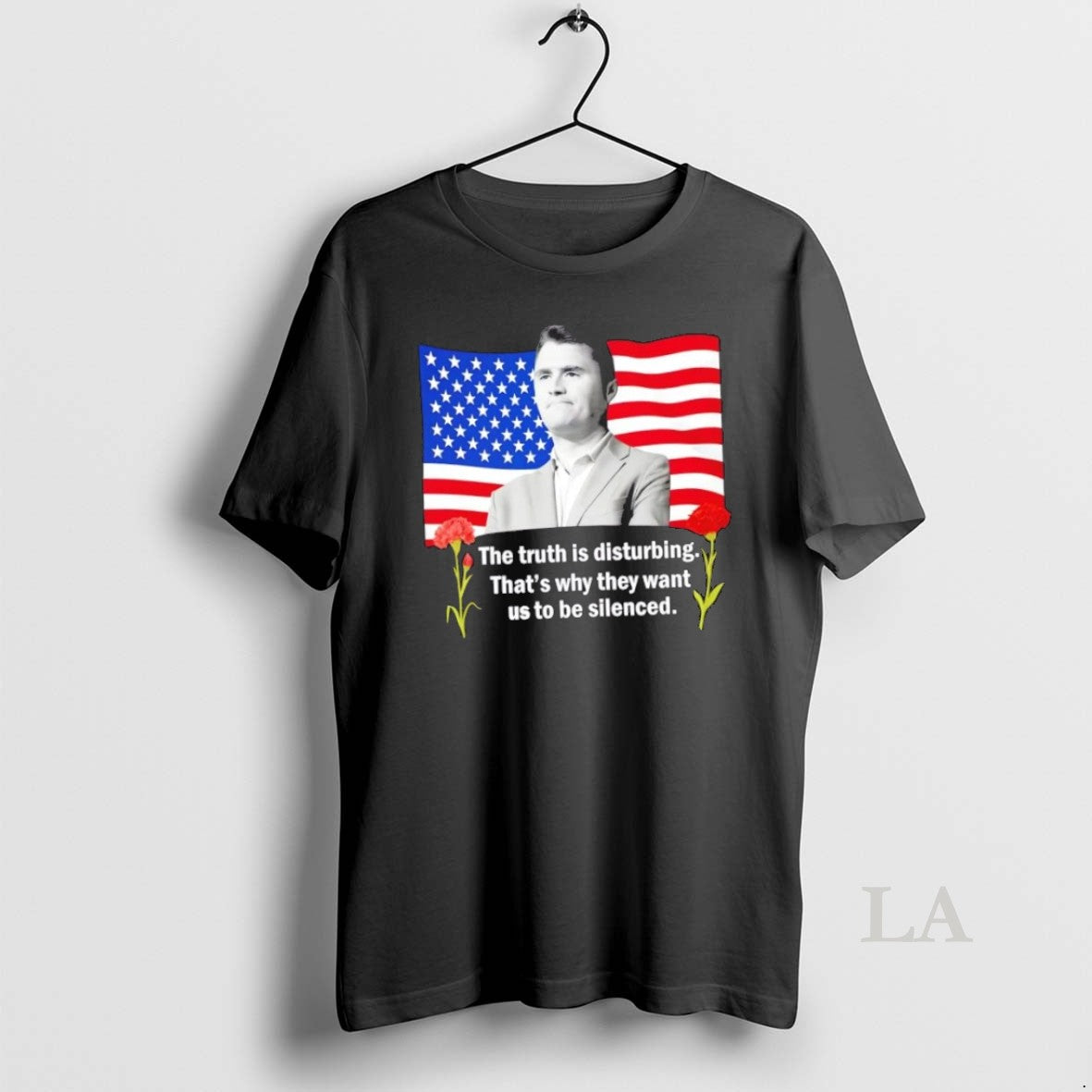 Original Charlie Kirk Inspired Truth Quote Thats Why They Want Us To Be Silenced - clothing by TeeHivey.com