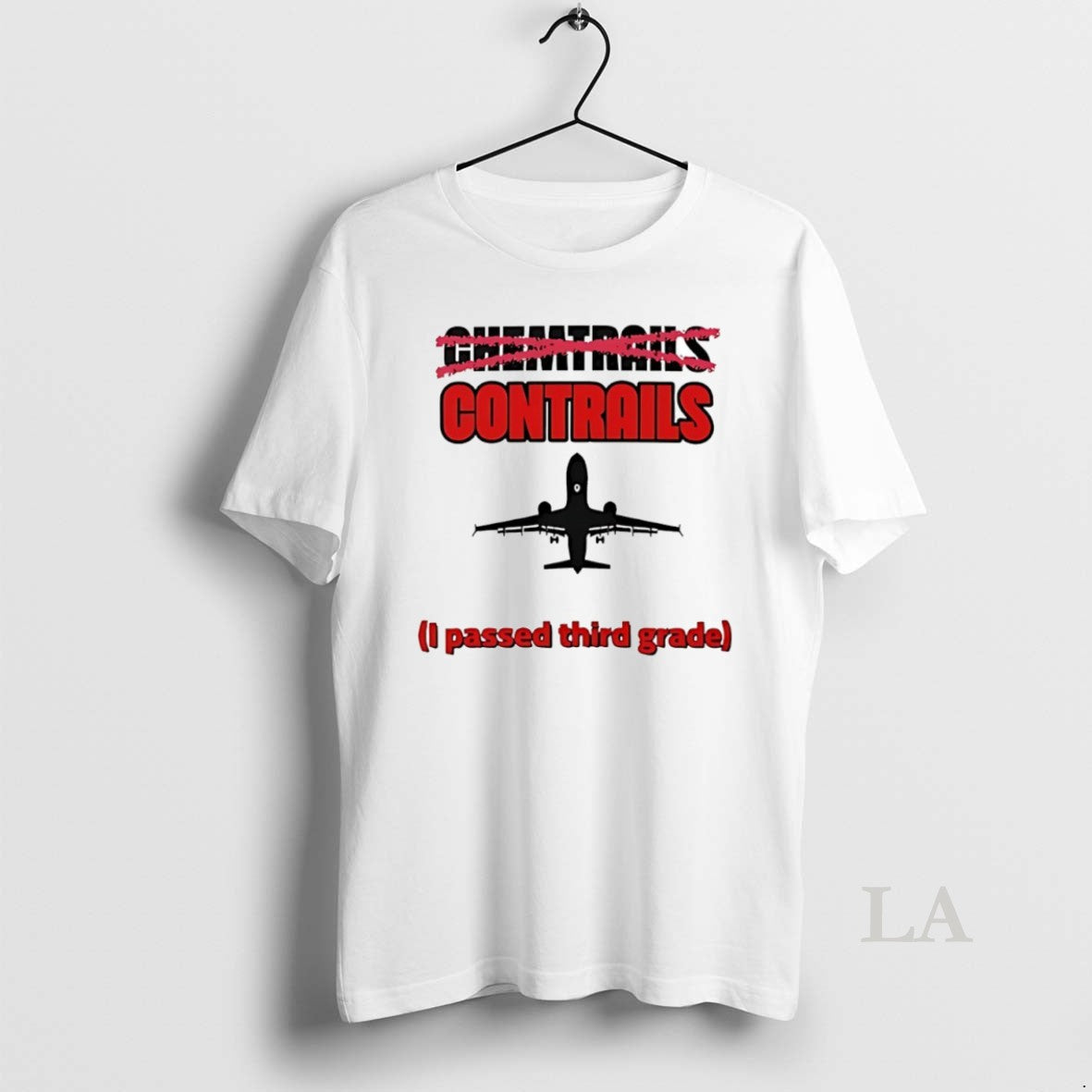 Original Chemtrails Contrails I Passed Third Grade Circle - clothing by TeeHivey.com