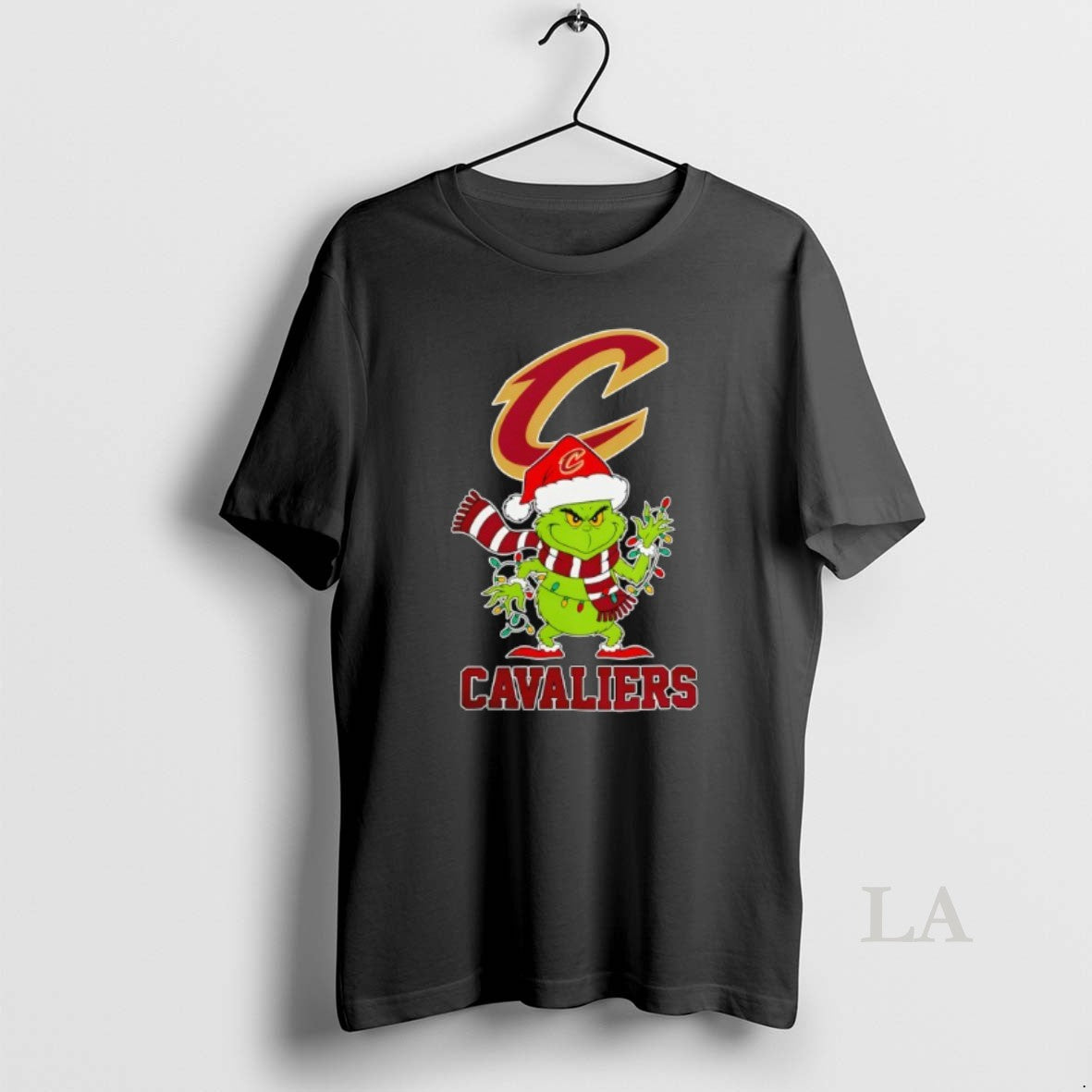 Original Cleveland Cavaliers Christmas Grinch Santa Holiday - clothing by TeeHivey.com