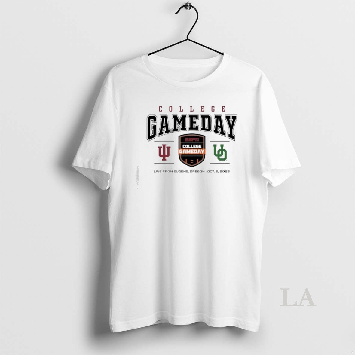 Original College Gameday Indiana Vs Oregon Live From Eugene Oregon Oct 11st 2025 - clothing by TeeHivey.com
