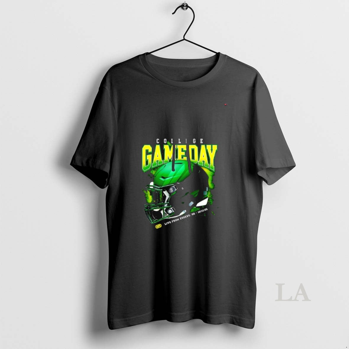Original College Gameday Green Football Helmet October Live From Eugenr Or Oct 11st 2025 - clothing by TeeHivey.com