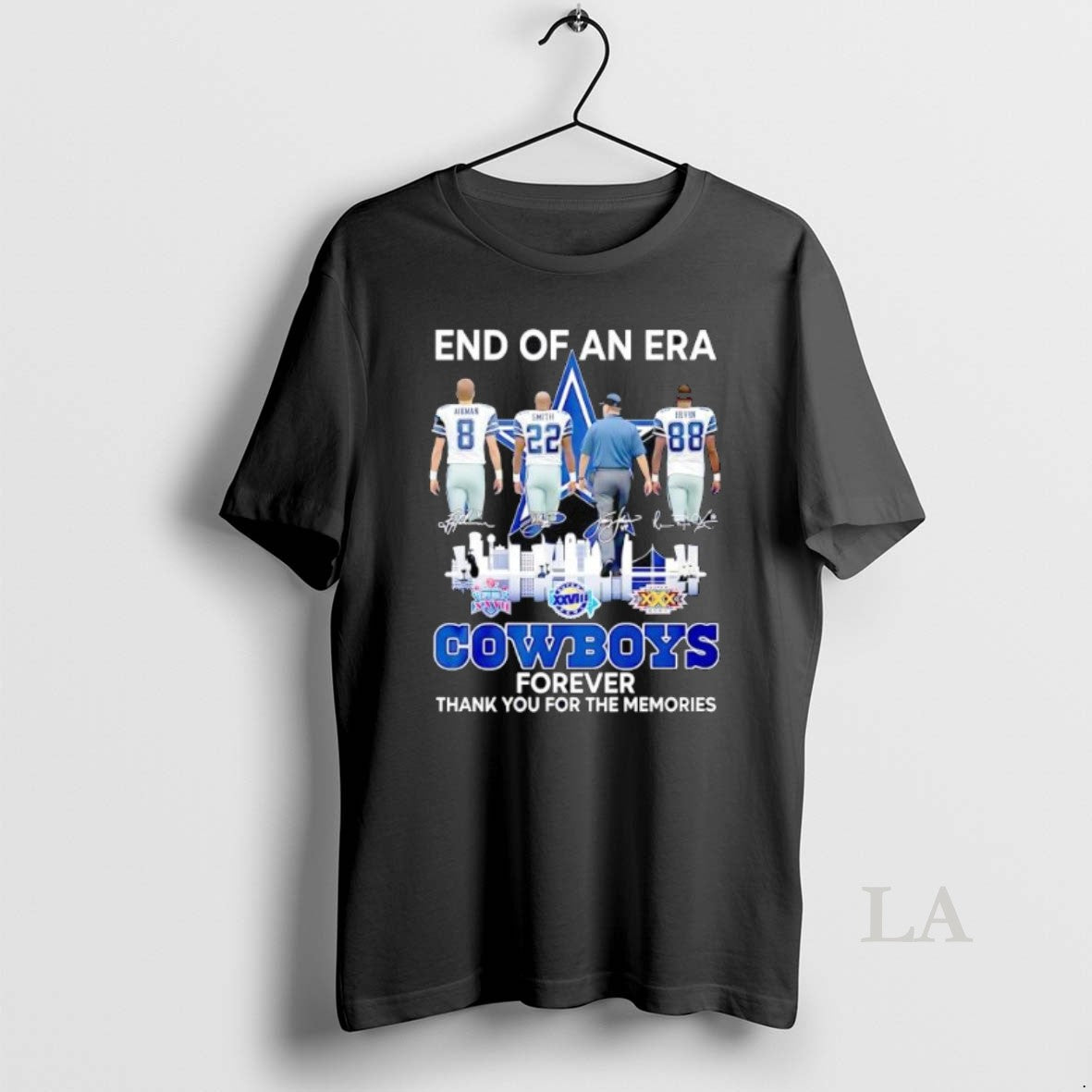 Original Dallas Cowboys End Of An Era 2025 With Aikman Smith Irvin - clothing by TeeHivey.com