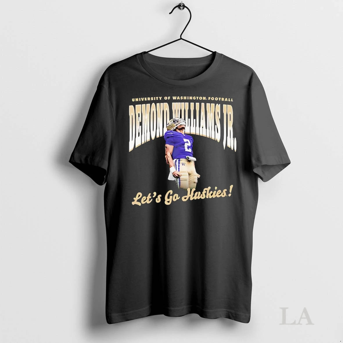 Original Demond Williams Jr Lets Go Washington Huskies