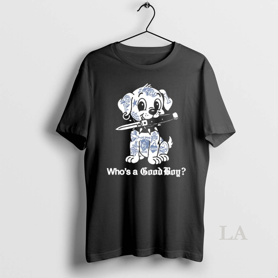Original Dog Tatoo Whos A Good Boys - clothing by TeeHivey.com