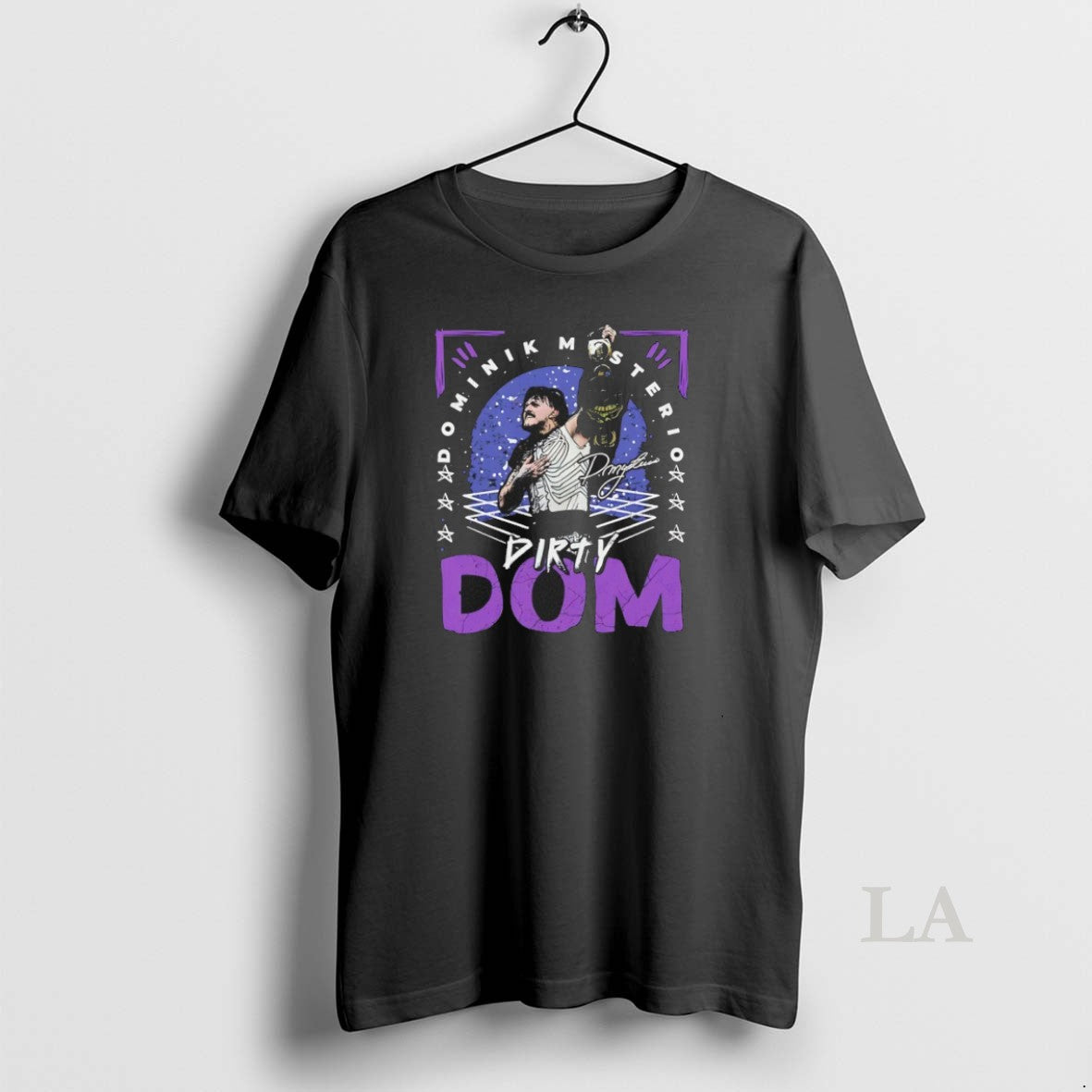Original Dominik Mysterio Dirty Dom Champion Signature - clothing by TeeHivey.com