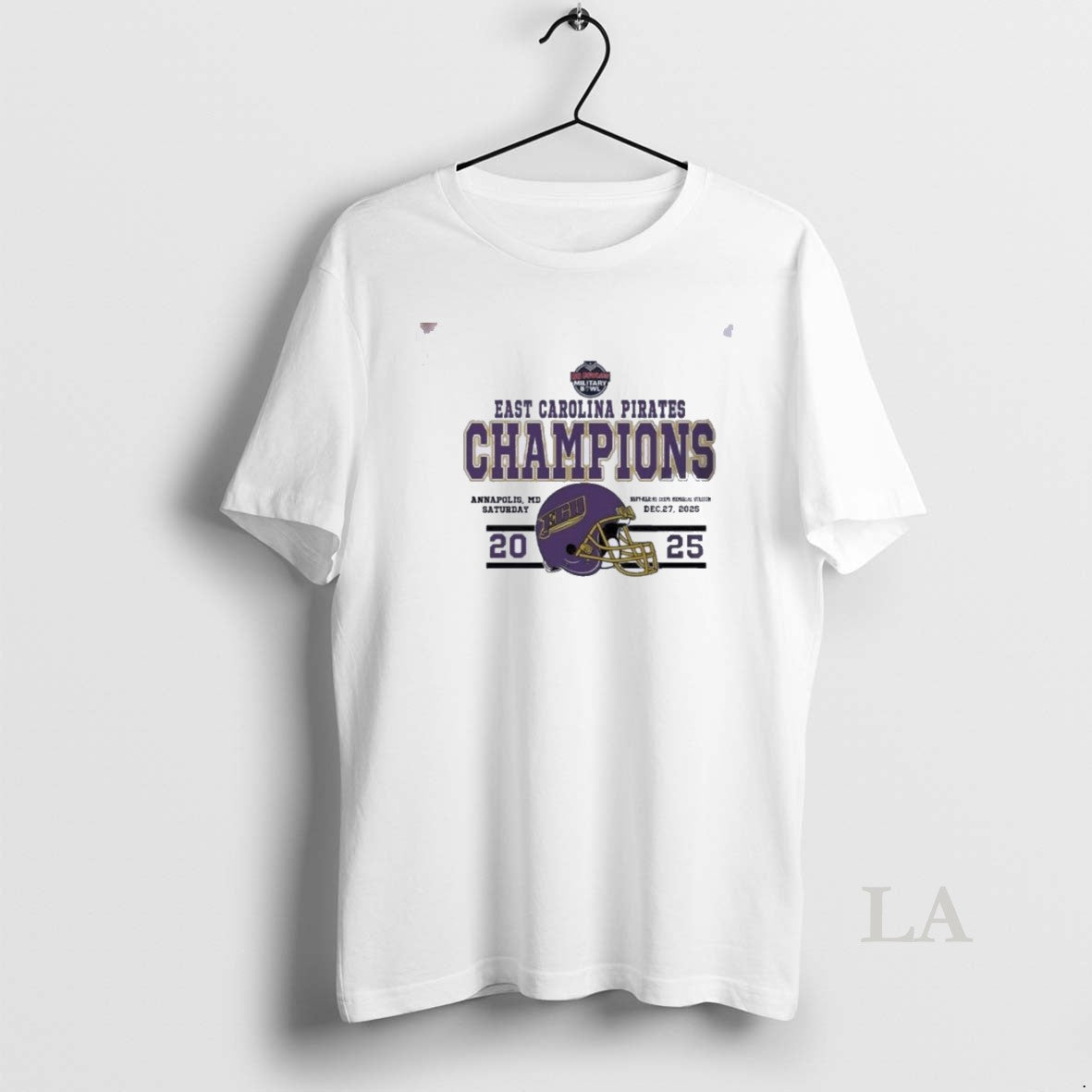 Original East Carolina Pirates Football Named To Champions 2025 Go Bowling Military Bowl - clothing by TeeHivey.com