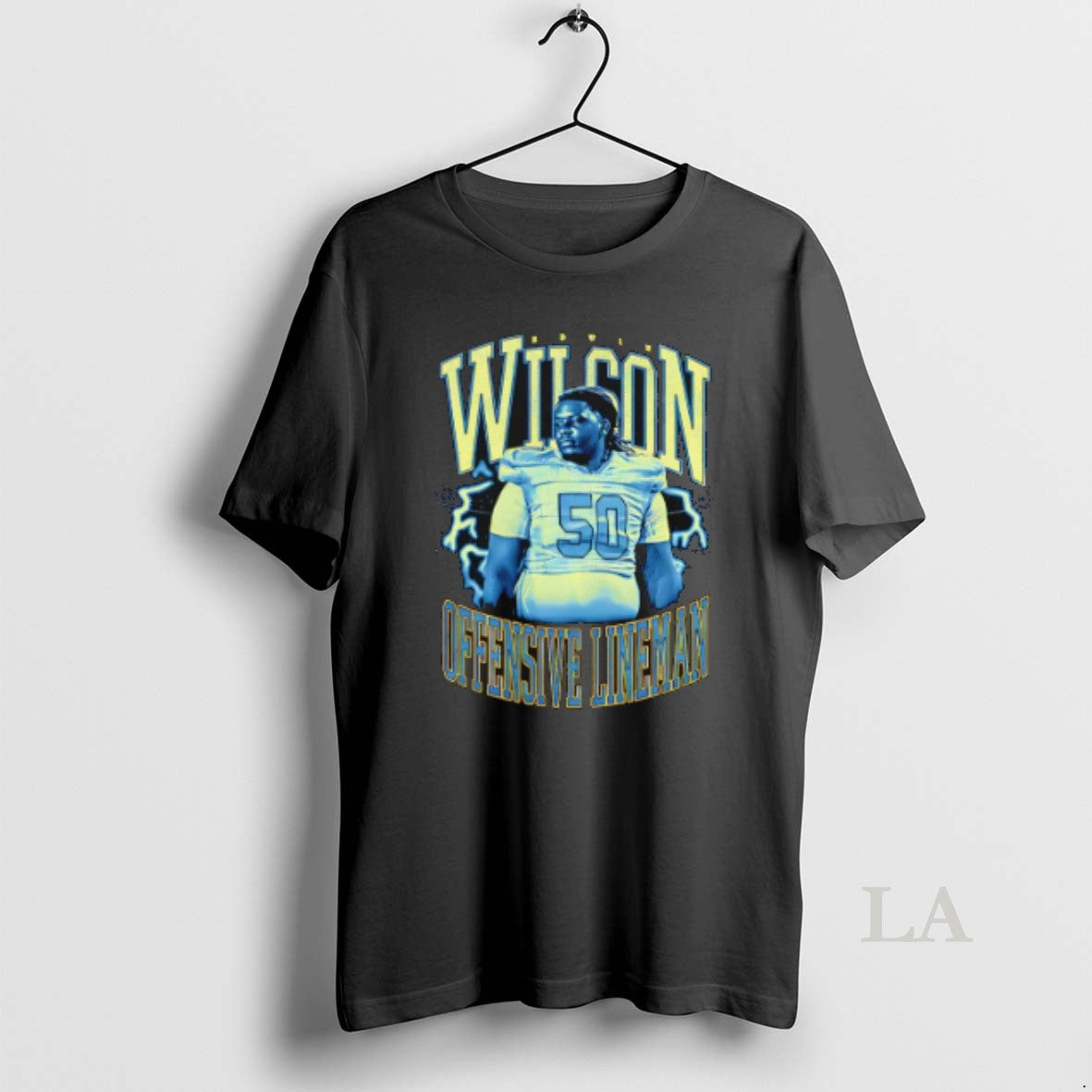 Original Edwin Wilson Offensive Lineman Retro - clothing by TeeHivey.com