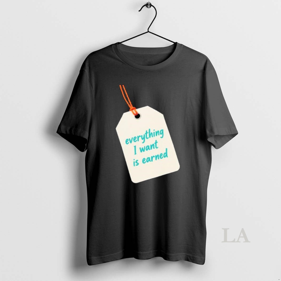 Original Everything I Want Is Earned Ornaments - clothing by TeeHivey.com
