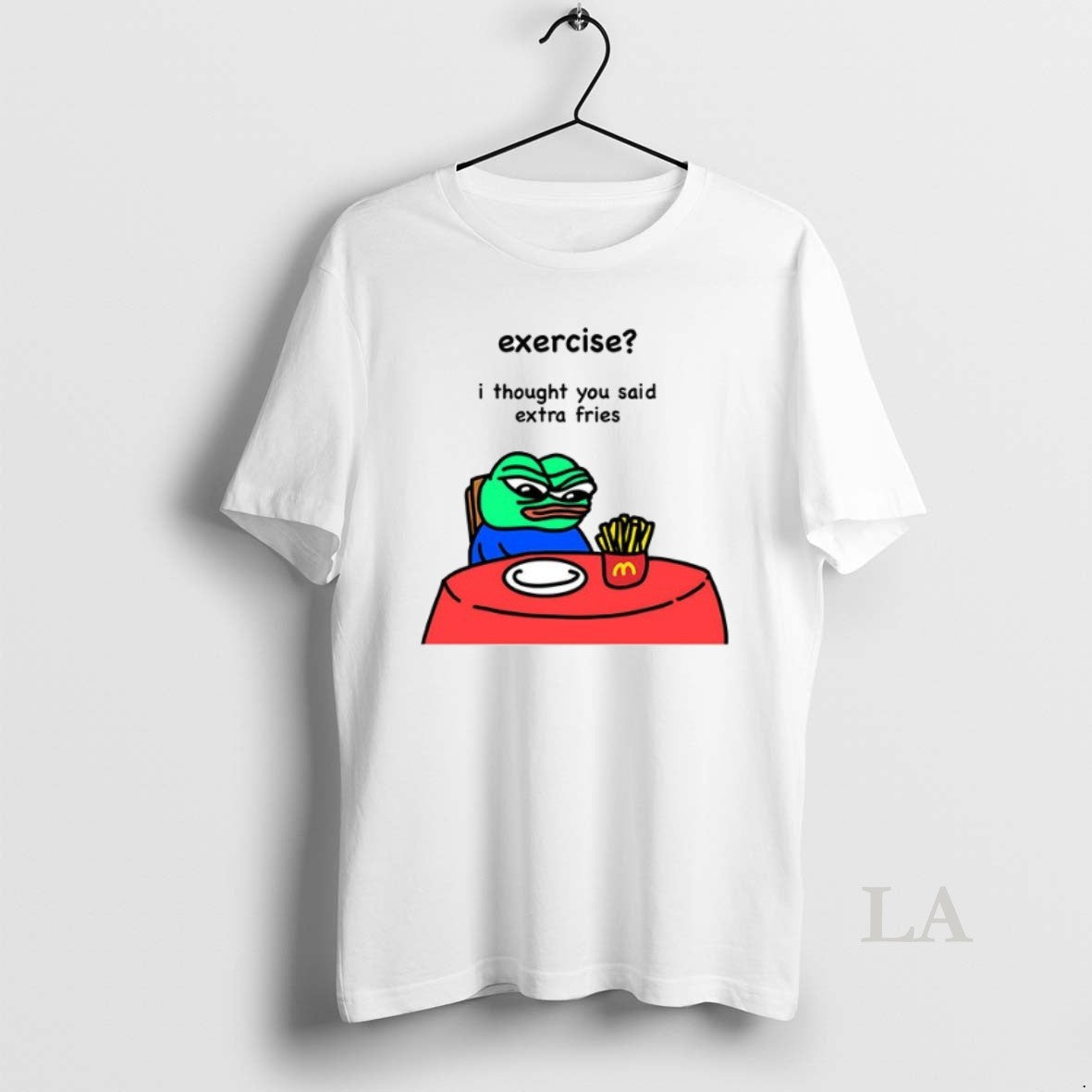 Original Frog Exercise I Thought You Said Extra Fries Ceramic Ceramic And Classic Dad Cap - clothing by TeeHivey.com