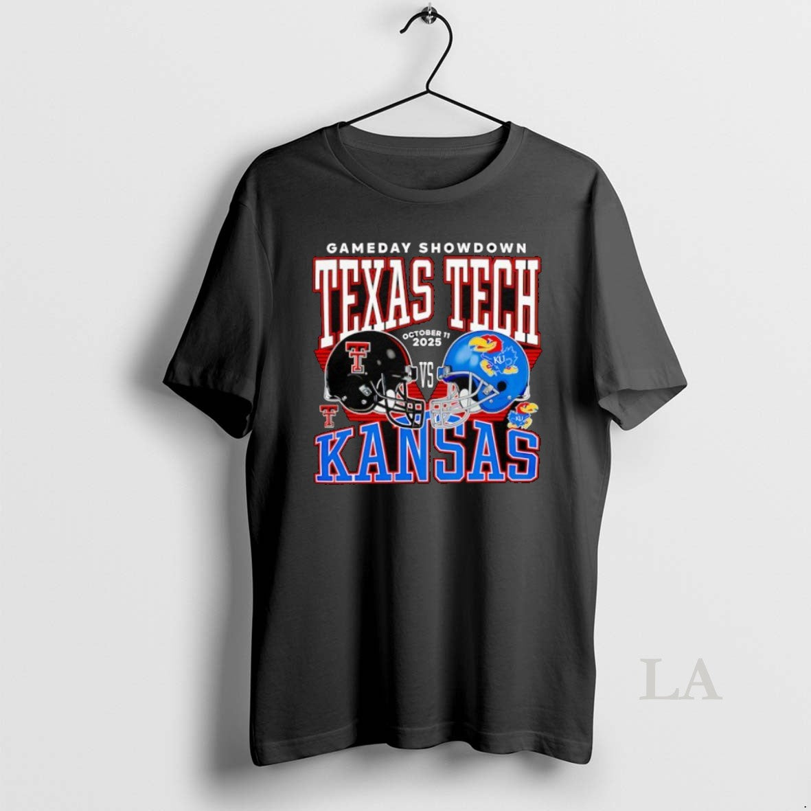 Original Gameday Showdown Texas Tech Red Raiders Vs Kansas Jayhawks 2025 - clothing by TeeHivey.com