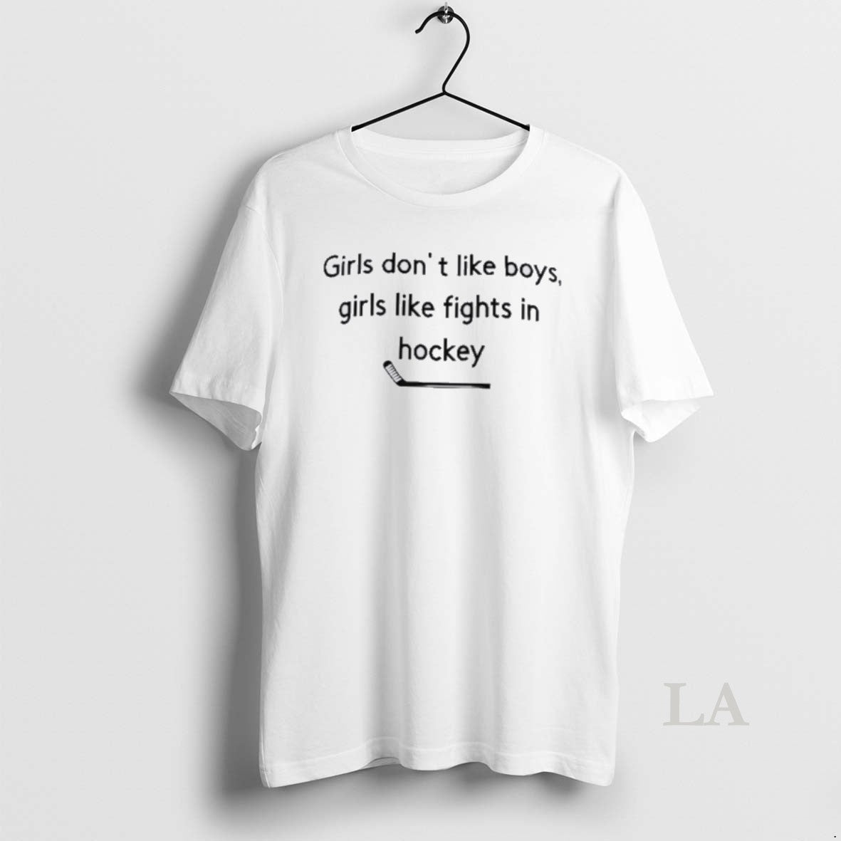 Original Girls Dont Like Boys Girls Like Fights In Hockey - clothing by TeeHivey.com