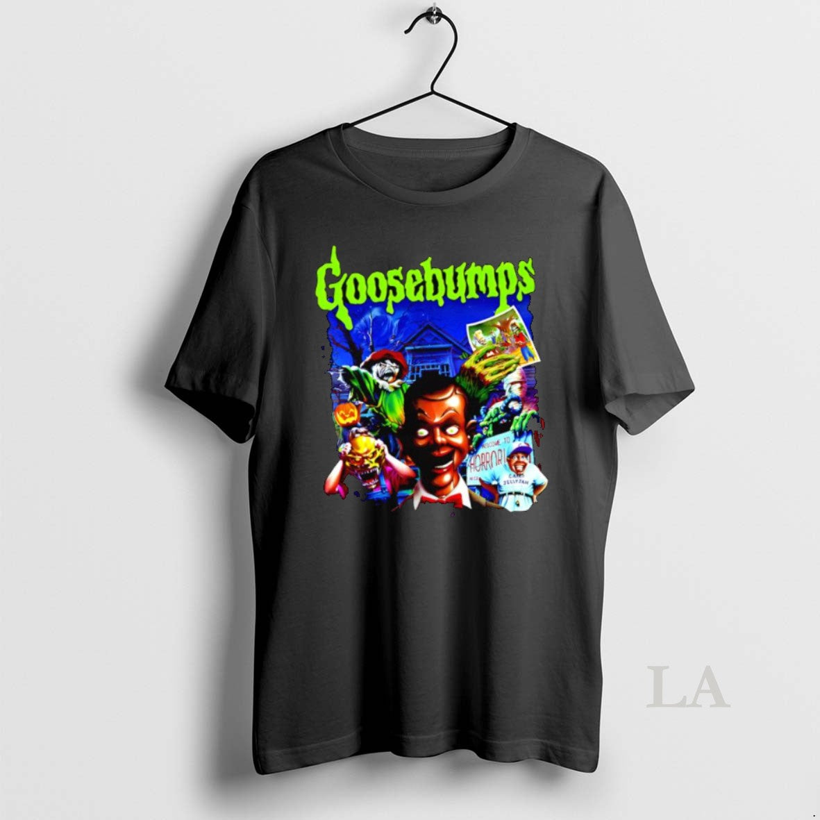 Original Goosebumps Night Of The Living Dummy R L Stine - clothing by TeeHivey.com