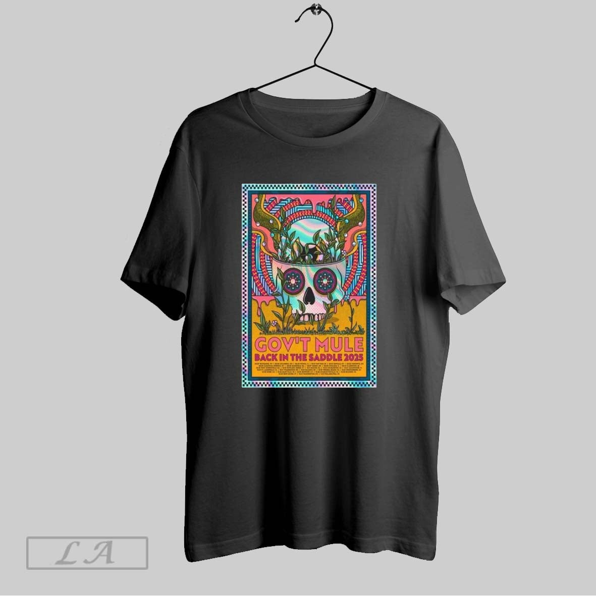 Original Govt Mule Back In The Saddle 2025 Poster