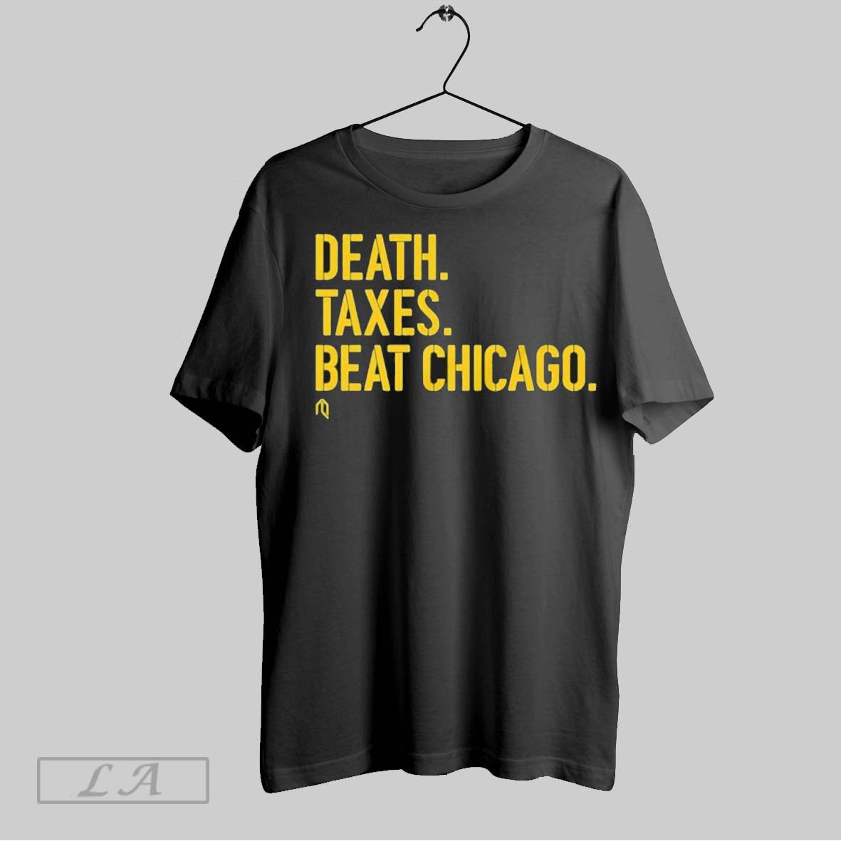 Original Green Bay Packers Death Taxes Beat Chicago - clothing by TeeHivey.com
