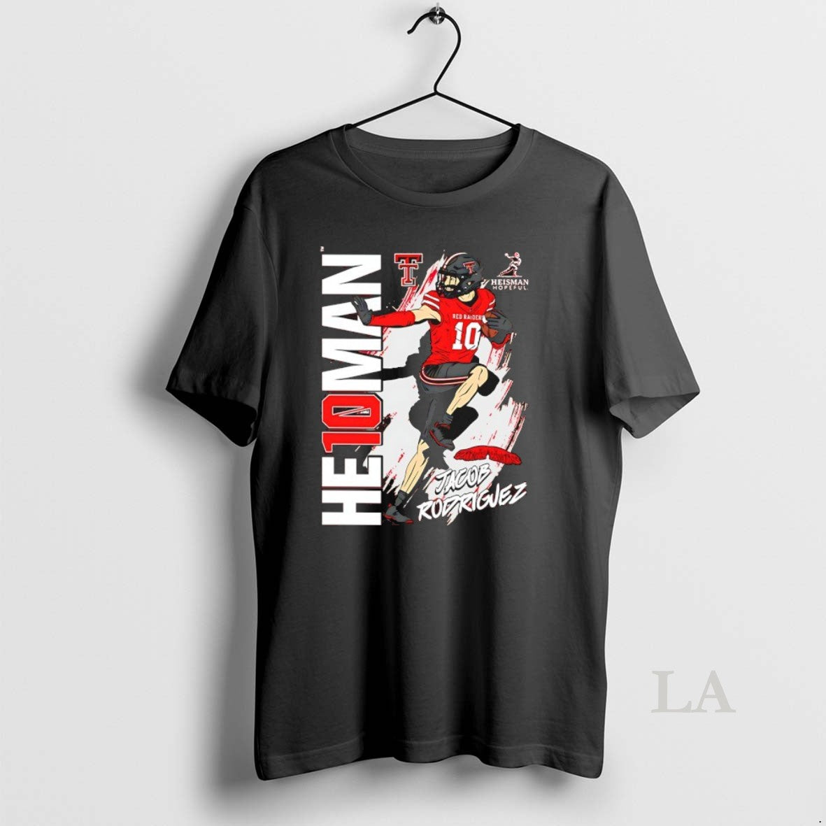 Original He10man Jacob Rodriguez Texas Tech Red Raiders Football - clothing by TeeHivey.com