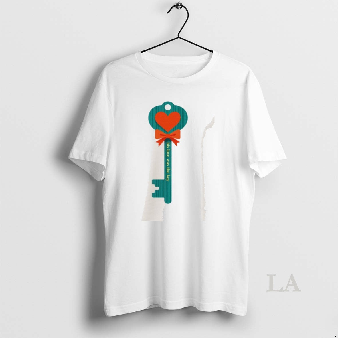 Original His Love Was The Key - clothing by TeeHivey.com