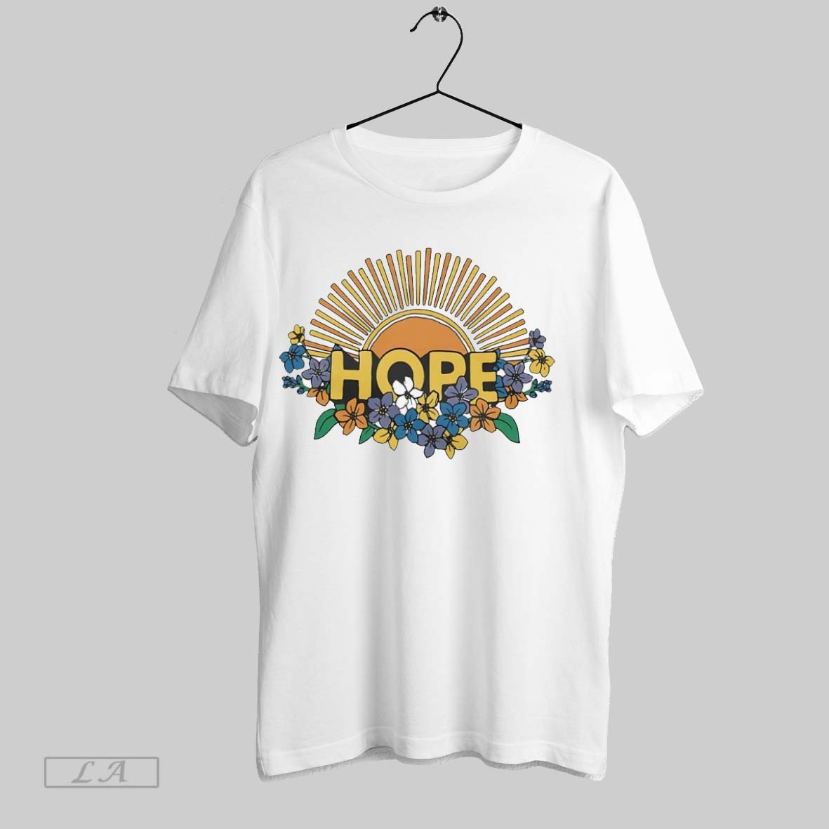 Original Hope Sun And Flowers - clothing by TeeHivey.com