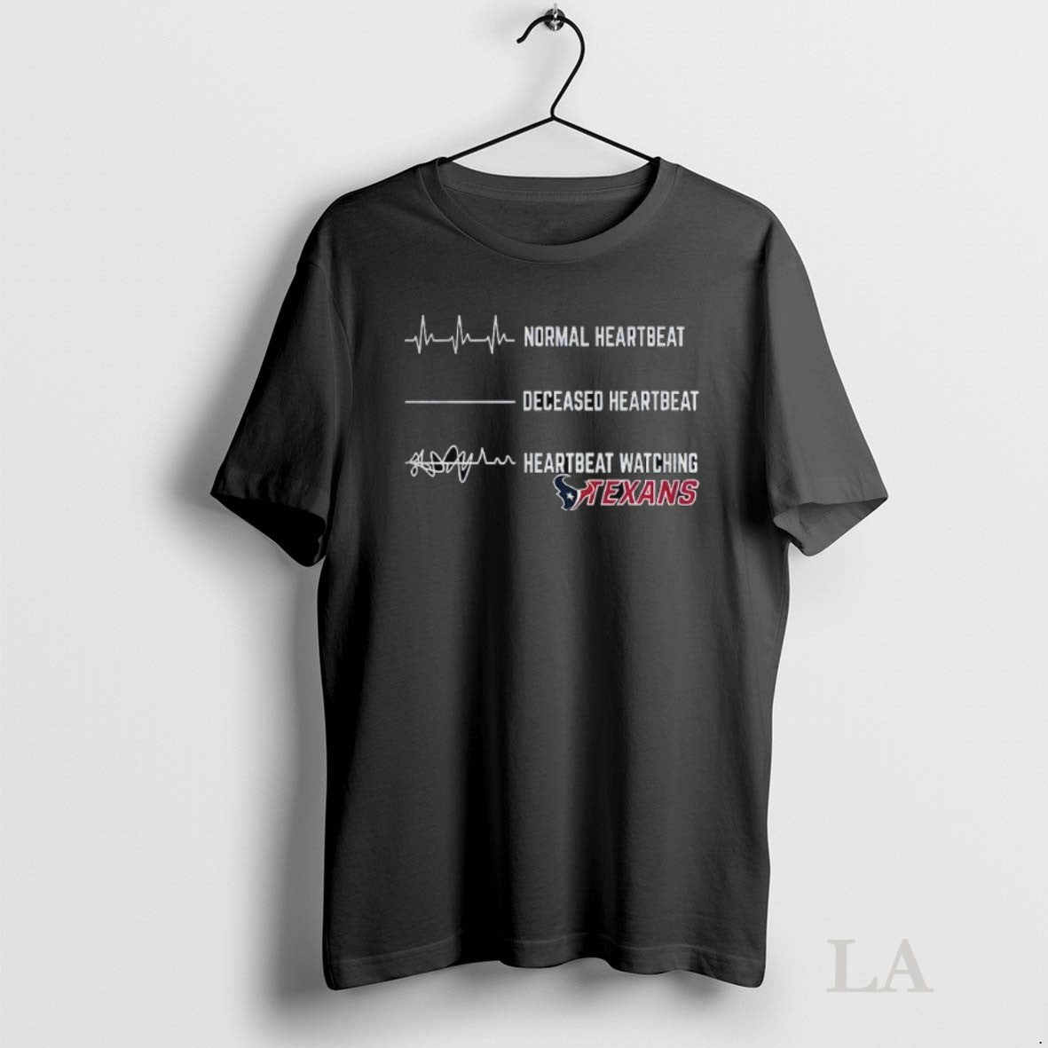 Original Houston Texans Football Normal Heartbeat Deceased Heartbeat Heartbeat Watching