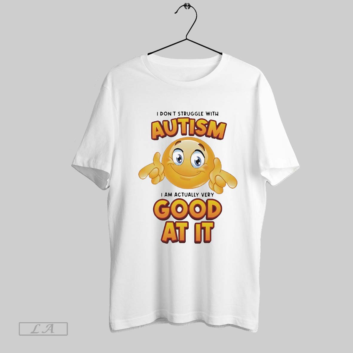 Original I Dont Struggle With Autism I Am Actually Very Good At It - clothing by TeeHivey.com