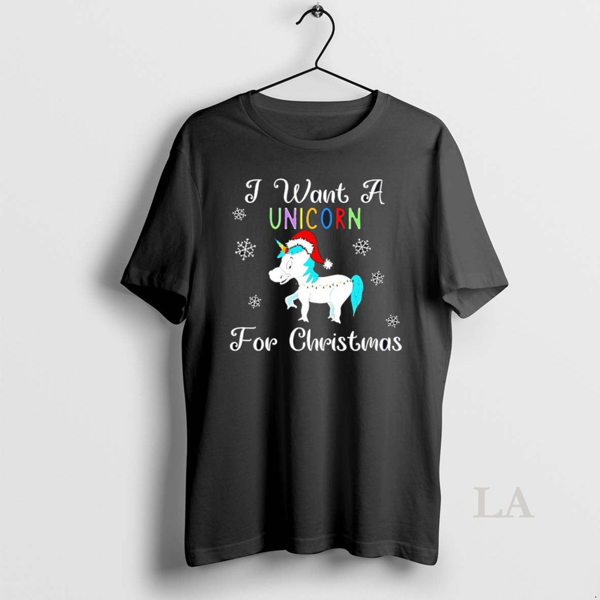 Original I Want A Unicorn For Christmas Holiday - clothing by TeeHivey.com