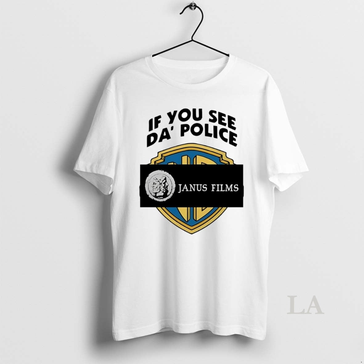 Original If You See Da Police Janus Films Circle - clothing by TeeHivey.com
