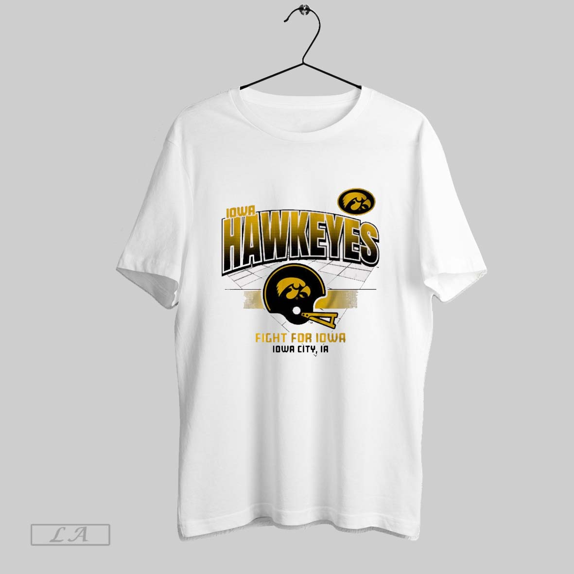 Original Iowa Hawkeyes Football Ncaa Fight For Iowa Iowa City Ia Helmet Grid - clothing by TeeHivey.com