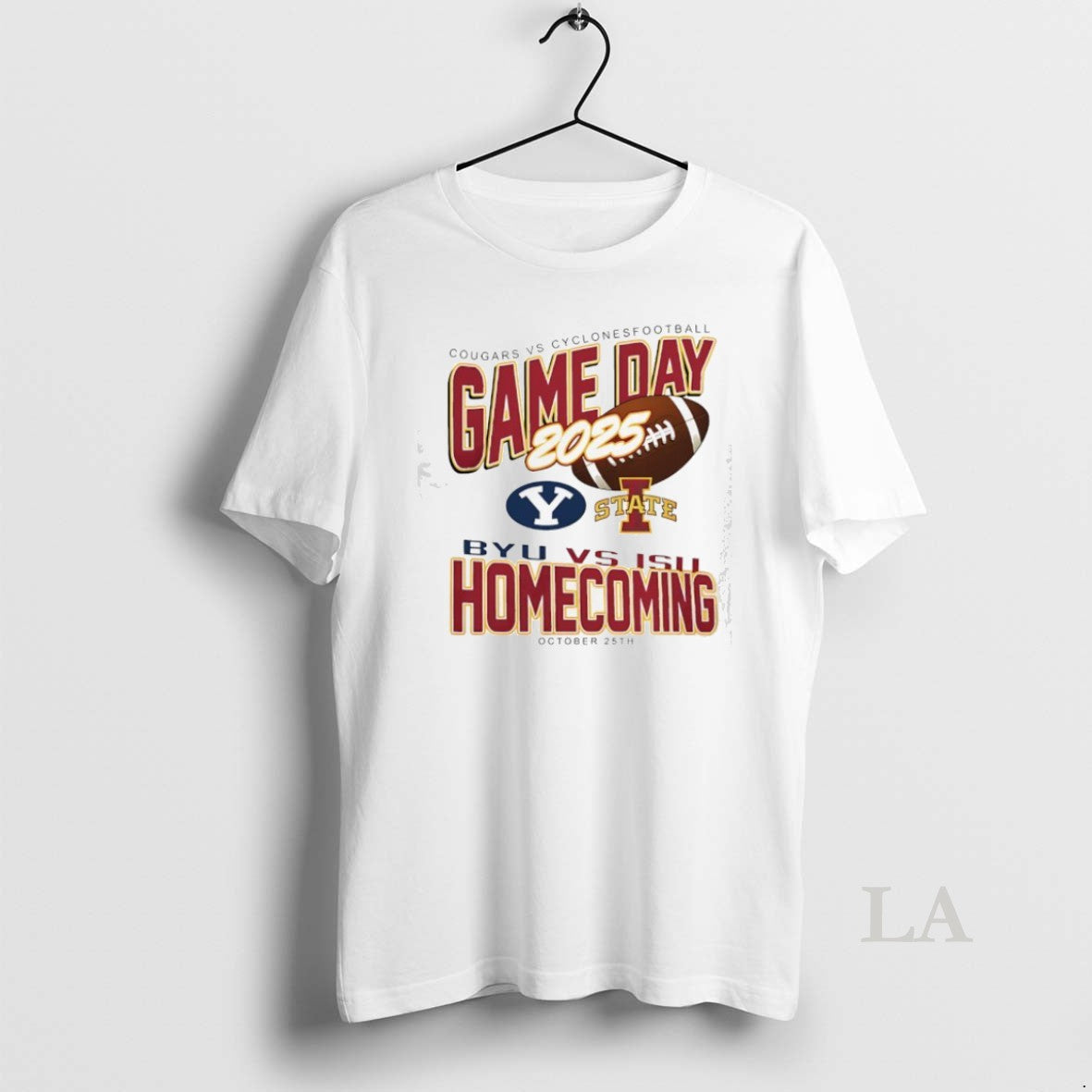 Original Iowa State Cyclones Vs Byu Cougars Gameday Homecoming - clothing by TeeHivey.com