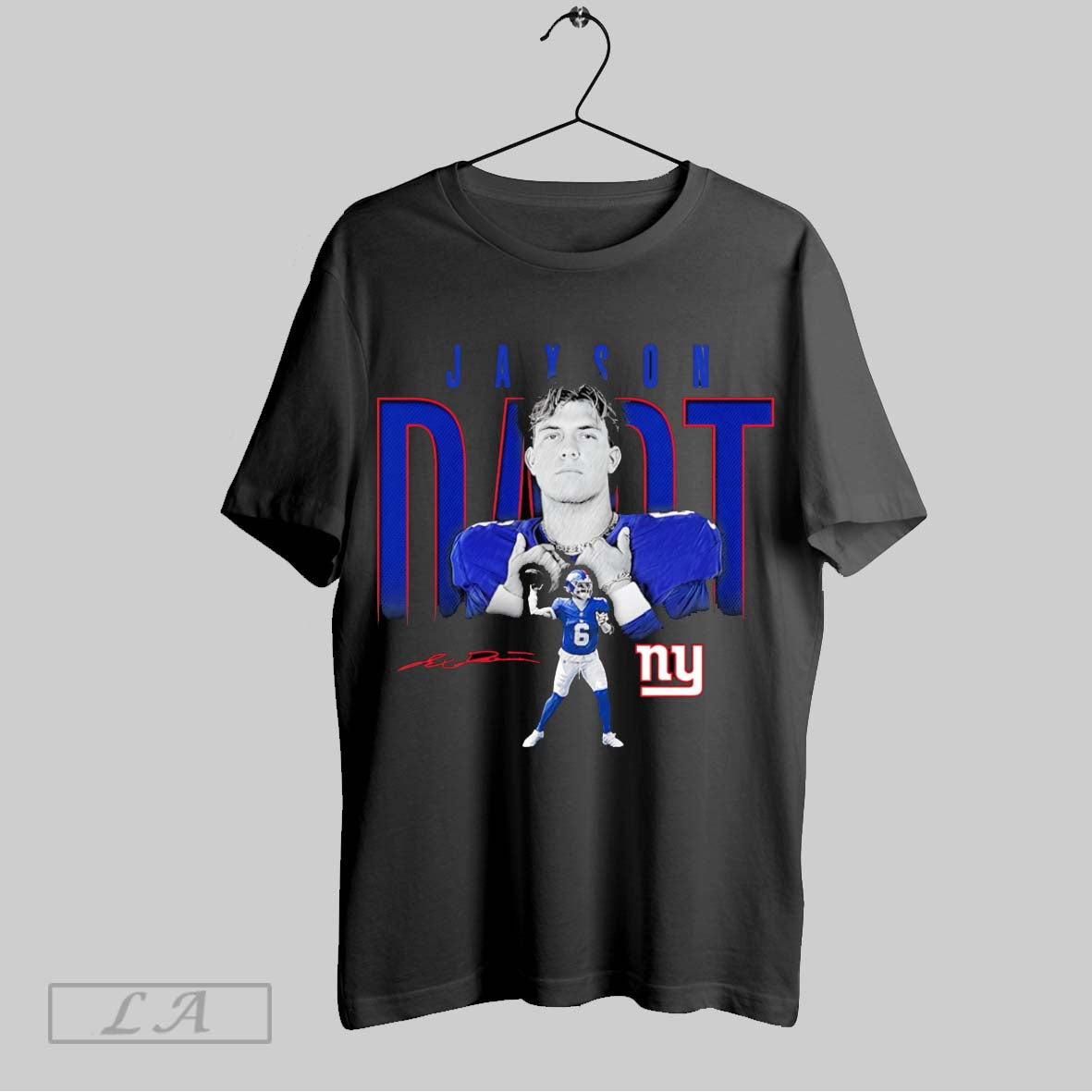 Original Jaxson Dart New York Giants Humble Shadow Player - clothing by TeeHivey.com