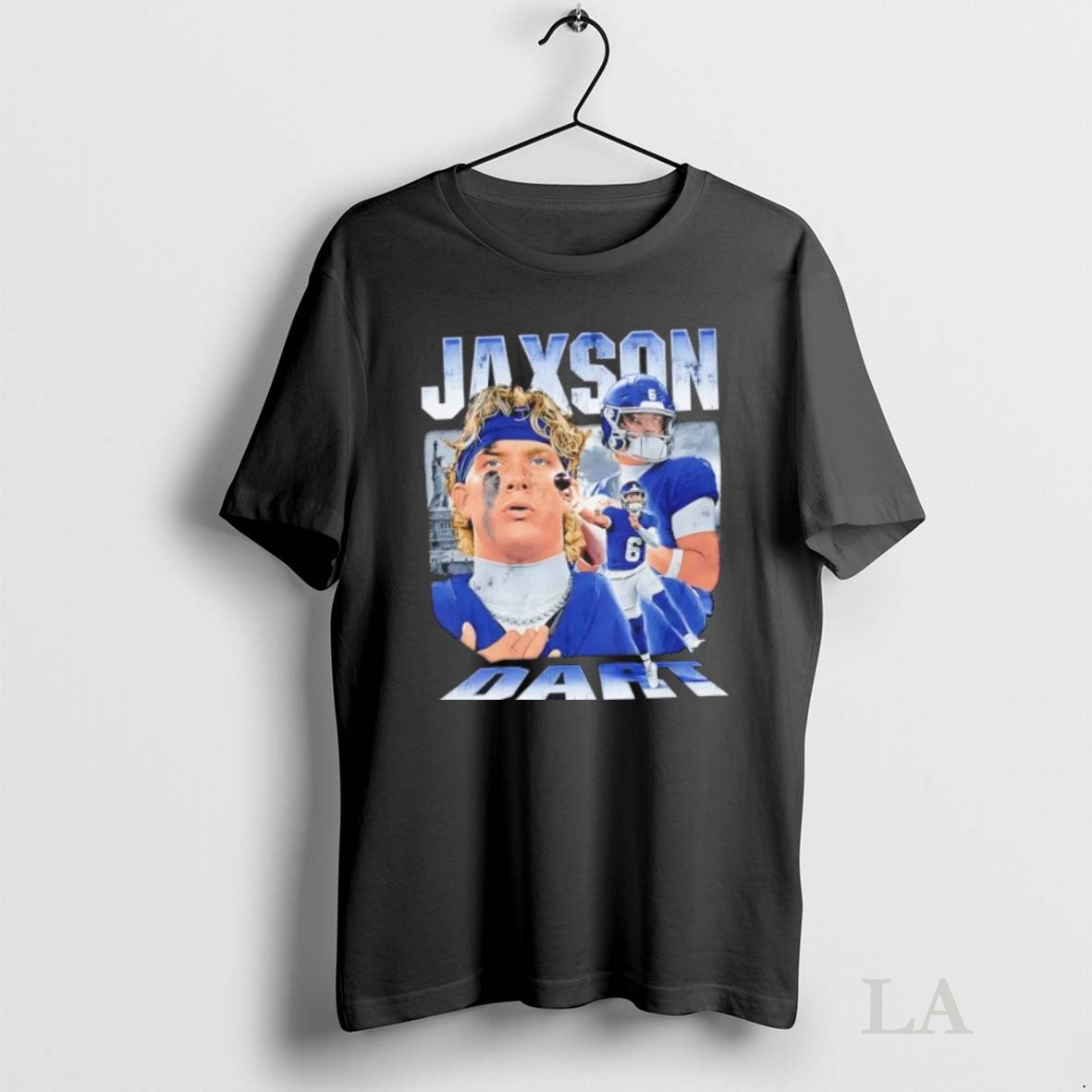 Original Jaxson Dart New York Giants Vintage Football - clothing by TeeHivey.com