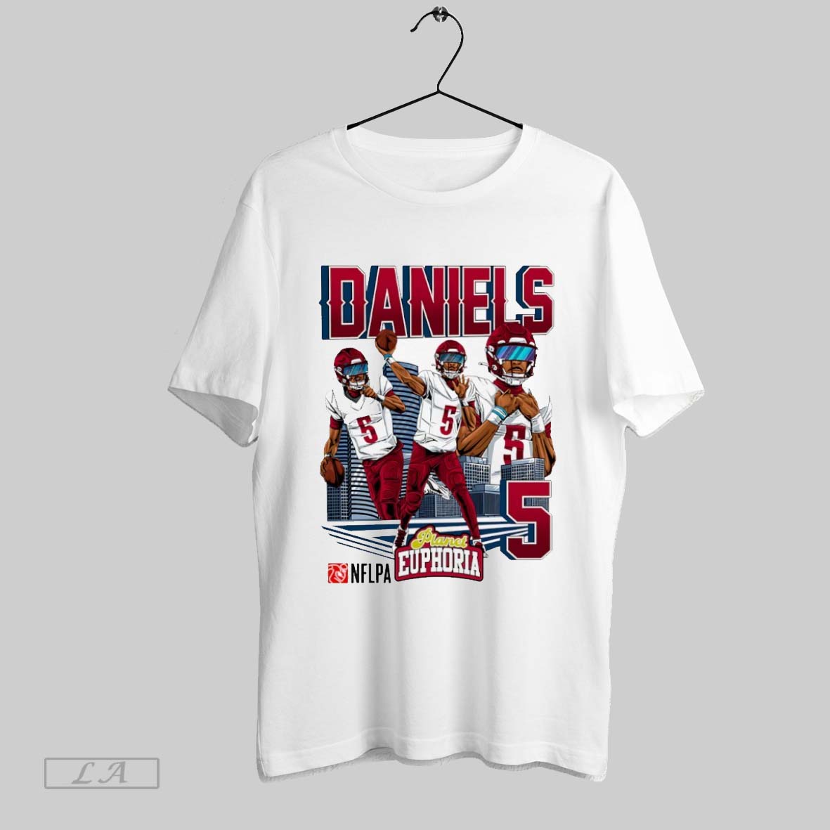 Original Jayden Daniels 5 Washington Commanders Football Comic - clothing by TeeHivey.com