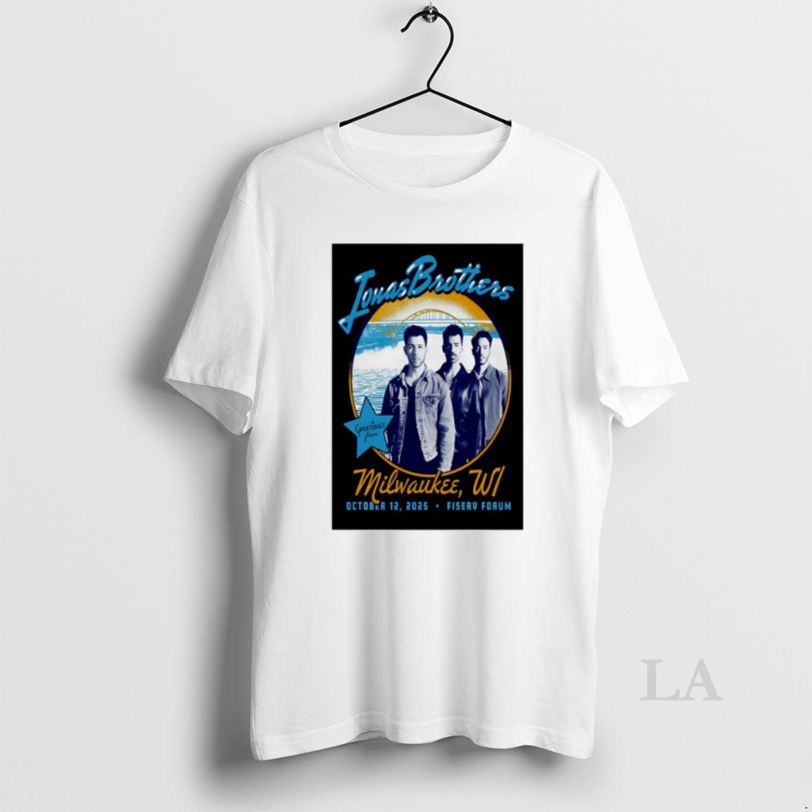 Original Jonas Brothers Oct 12 2025 Fiserv Forum Milwaukee Wi - clothing by TeeHivey.com
