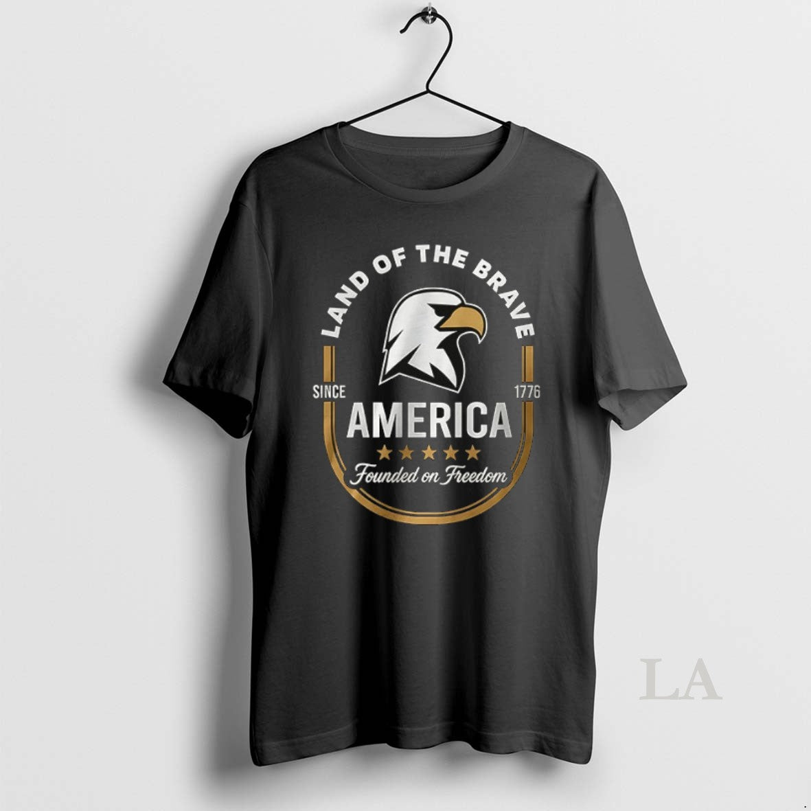 Original Land Of The Brave America Founded On Freedom Since 1776 Ceramic Ceramic And Classic - clothing by TeeHivey.com