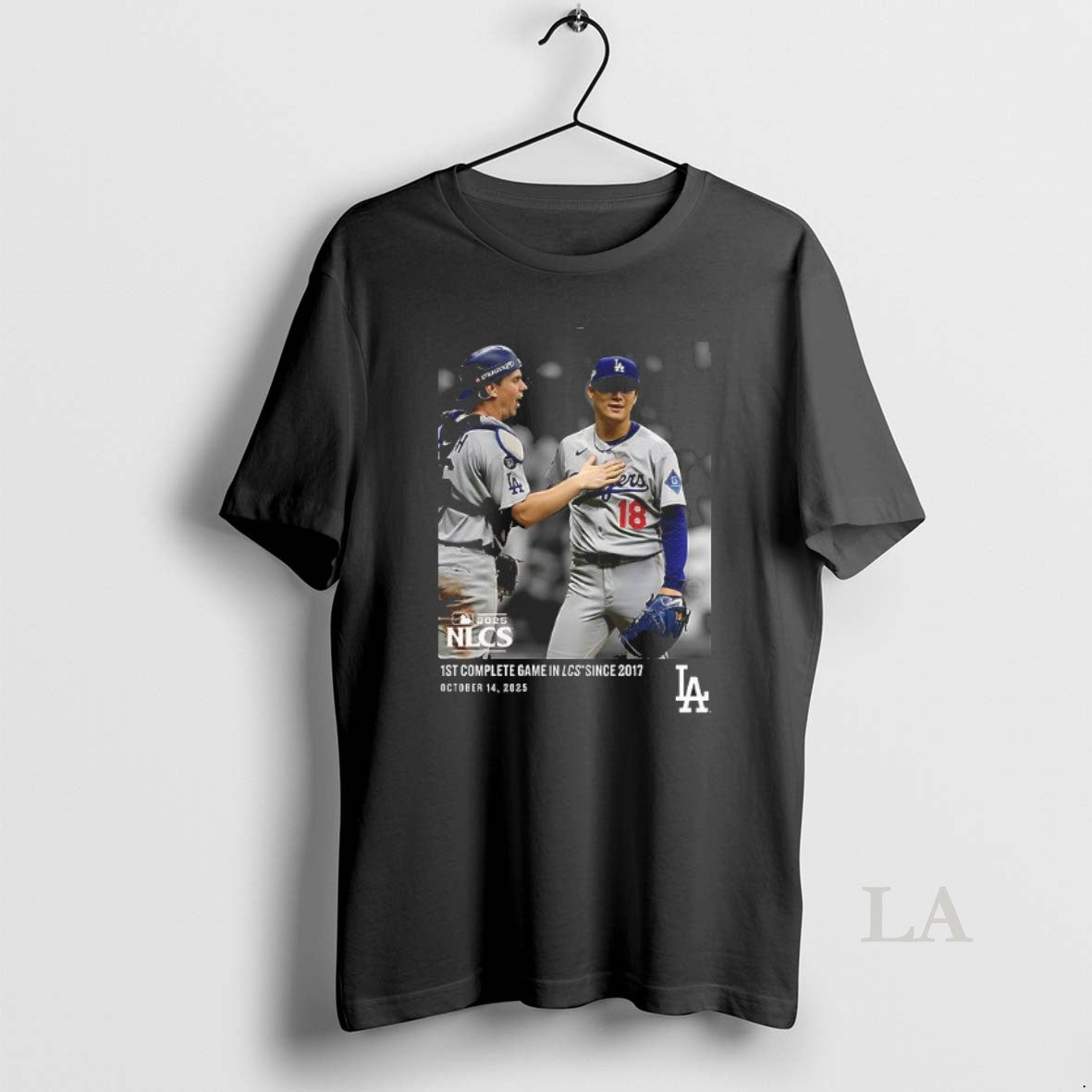 Original Los Angeles Dodgers Yoshinobu Yamamoto 1st Complete Game In Lcs Since 2017 - clothing by TeeHivey.com