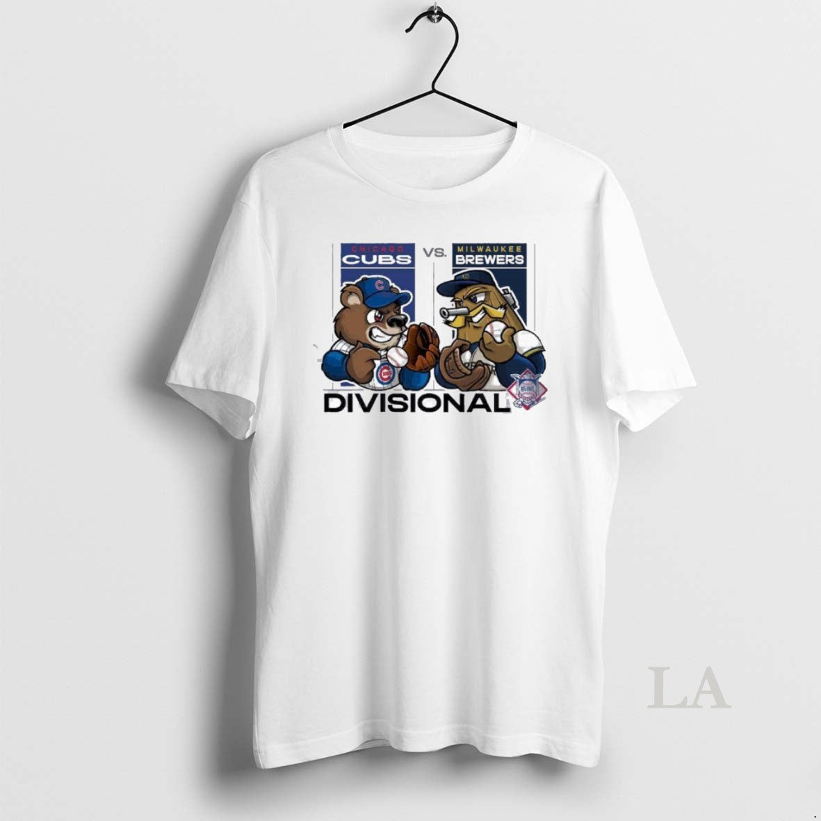 Original Mascot Cubs Vs Brewers 2025 Nlds Matchup - clothing by TeeHivey.com