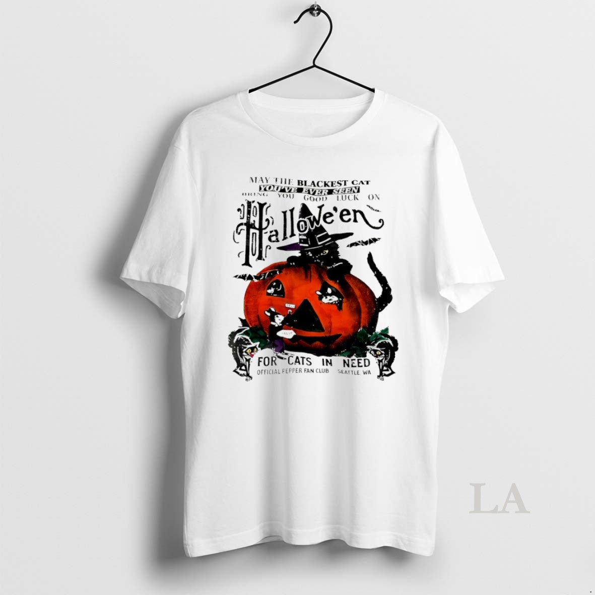 Original May The Blackest Cat Youve Ever Seen Bring You Good Luck On Halloween For - clothing by TeeHivey.com
