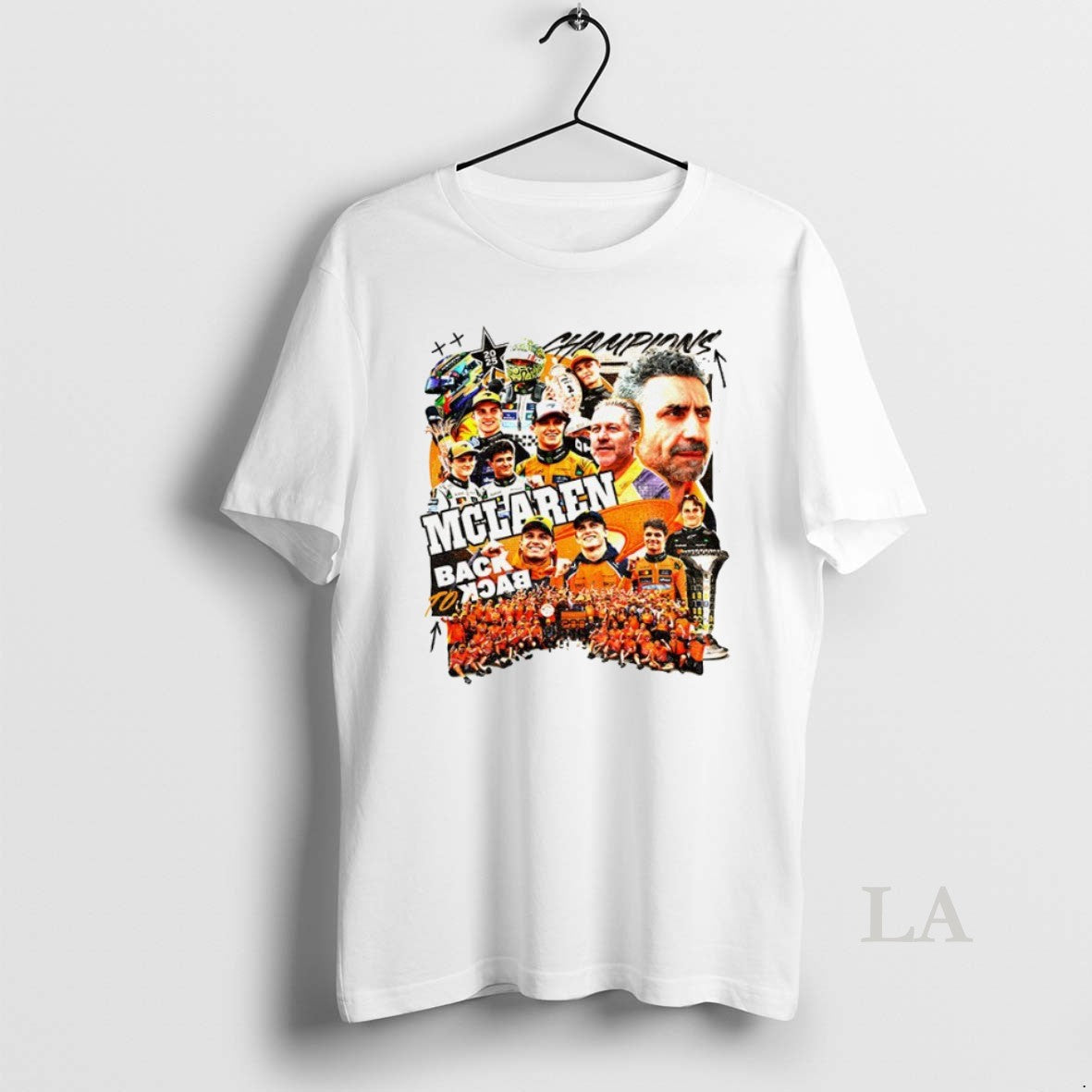 Original Mclaren Racing Wins 2025 Formula 1 World Constructors Championship Back To Back - clothing by TeeHivey.com