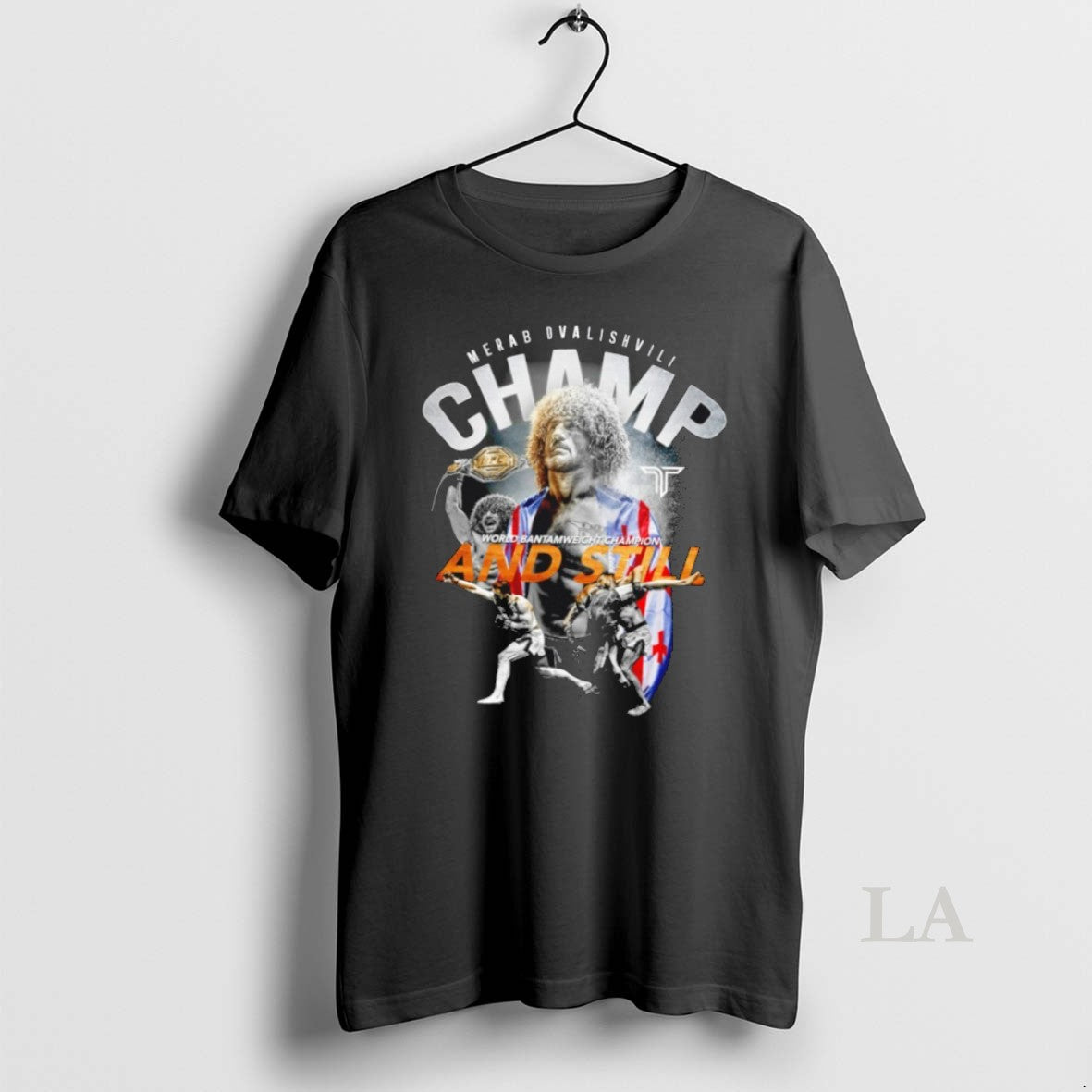 Original Merab Dvalishvili And Still World Bantamweight Champion - clothing by TeeHivey.com