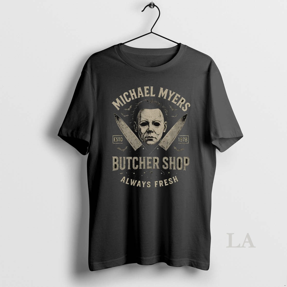 Original Michael Myers Butcher Shop Horror Always Fresh Estd 1978 Halloween - clothing by TeeHivey.com