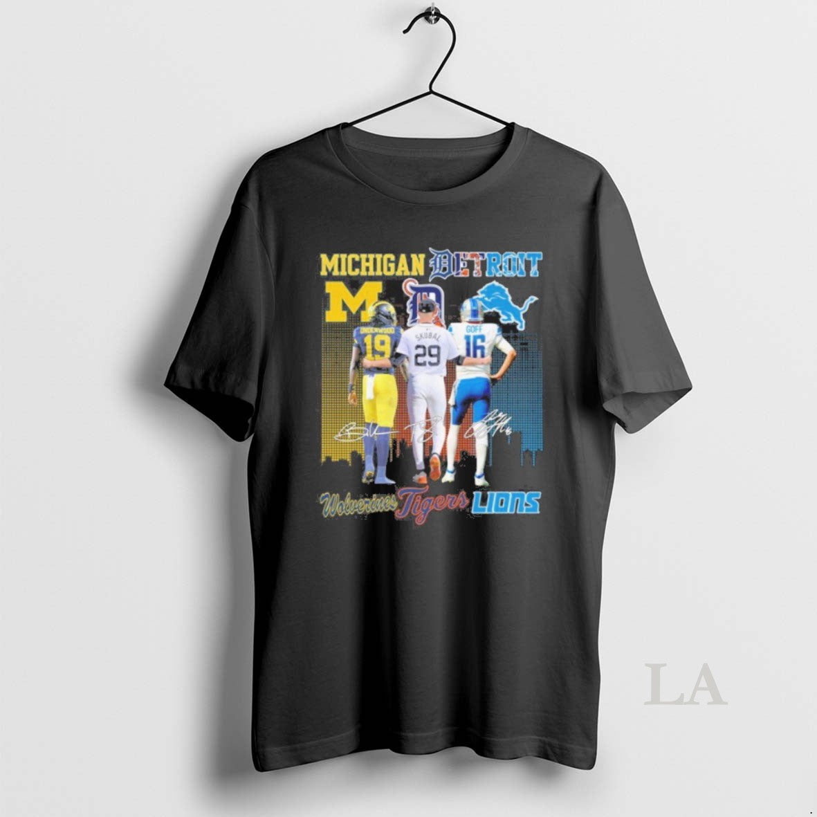 Original Michigan Wolverines Underwood Tigers Skubal And Lions Goff - clothing by TeeHivey.com