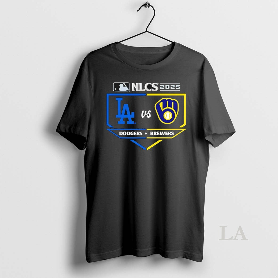 Original Milwaukee Brewers Vs Los Angeles Dodgers 2025 Nlcs Matchup - clothing by TeeHivey.com