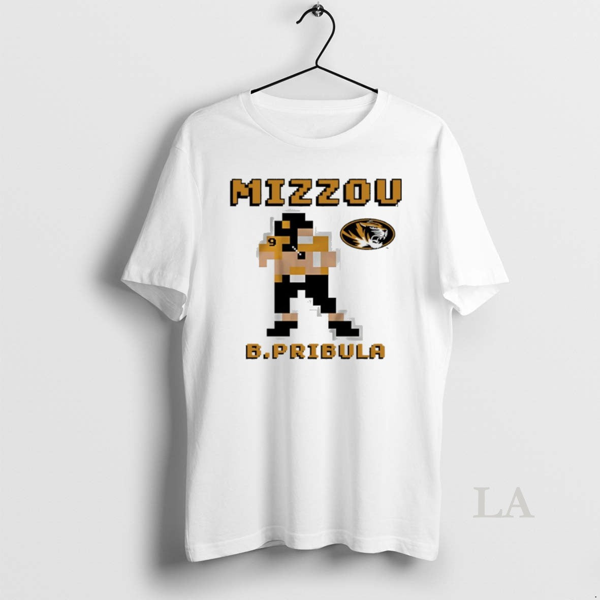 Original Missouri Tigers Football Beau Pribula Retro Baller - clothing by TeeHivey.com