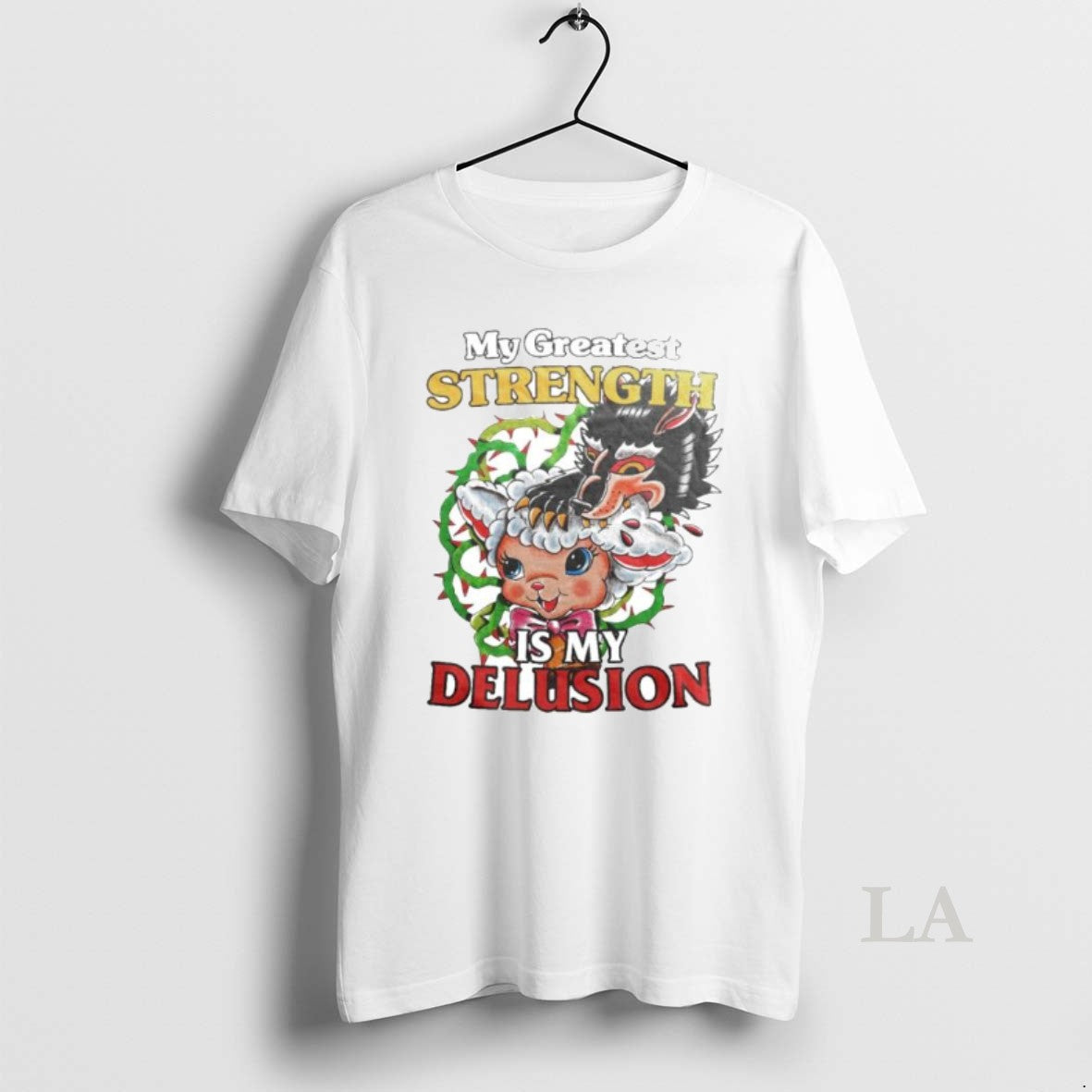 Original My Greatest Strength Is My Delusion Ornaments - clothing by TeeHivey.com