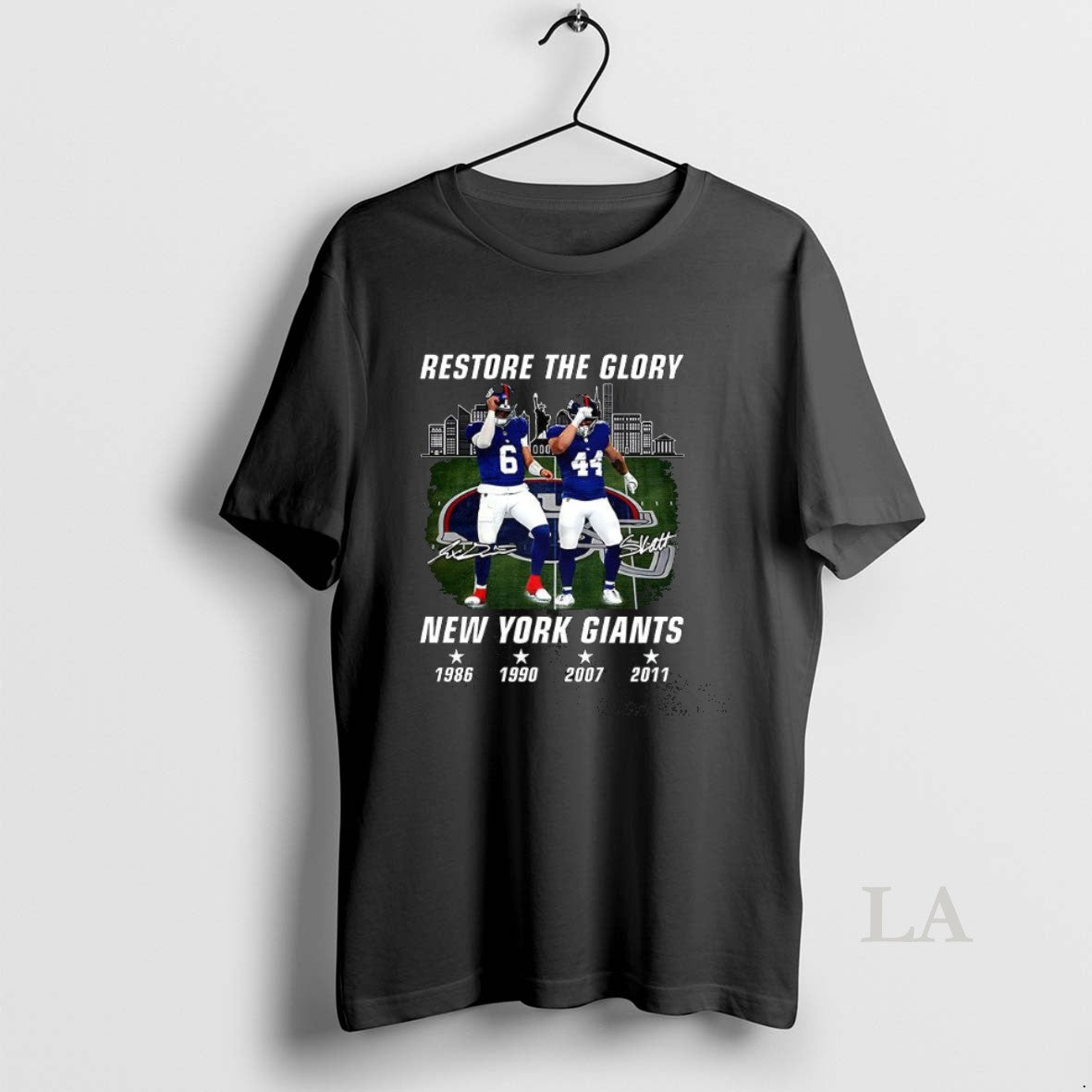 Original New York Giants Restore The Glory Signature - clothing by TeeHivey.com